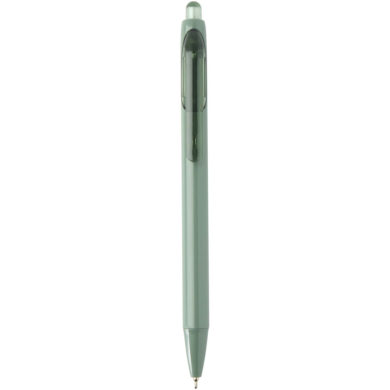 Penna a sfera a doppia iniezione in materiale riciclato certificato RCS (inchiostro blu) Glen