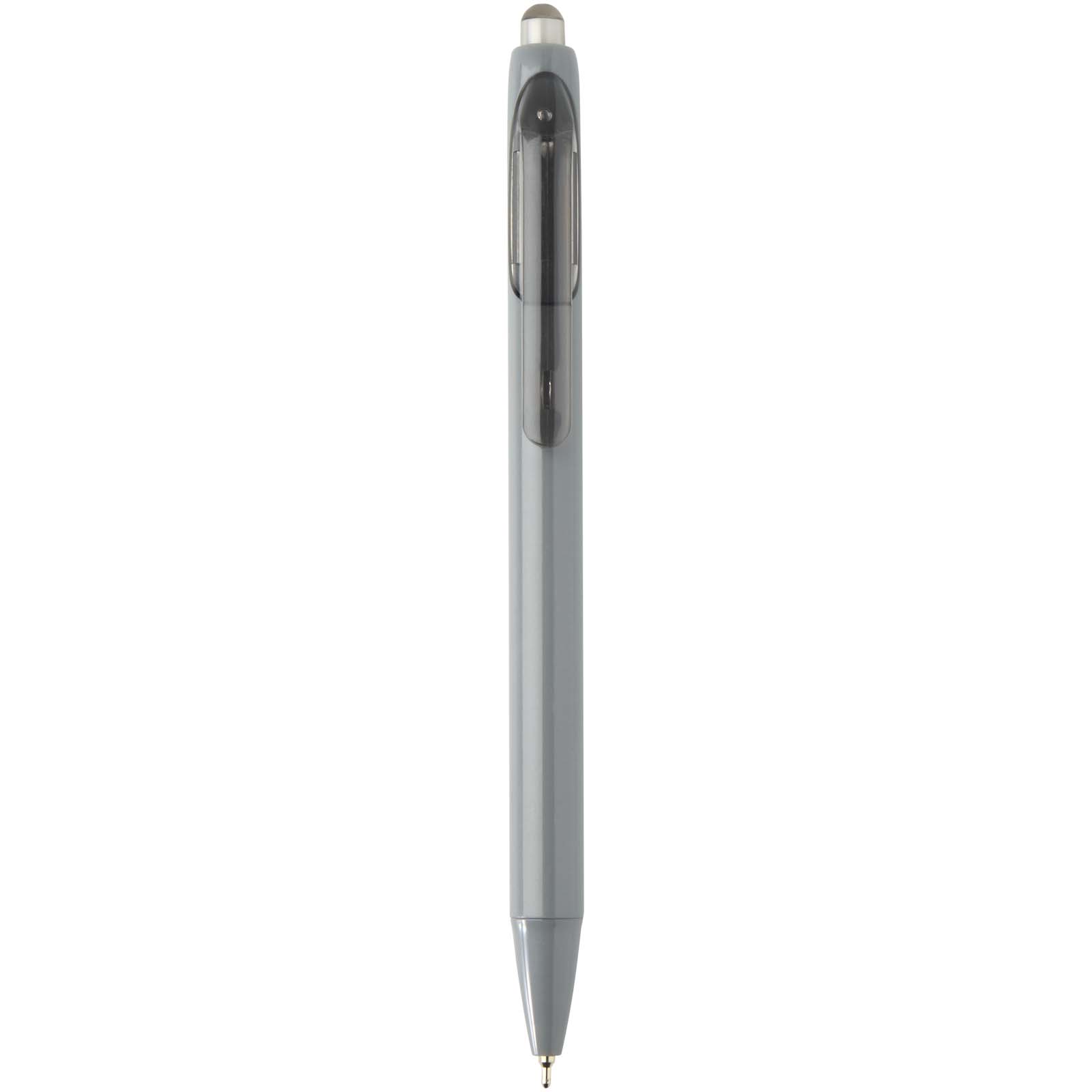 Penna a sfera a doppia iniezione in materiale riciclato certificato RCS (inchiostro blu) Glen