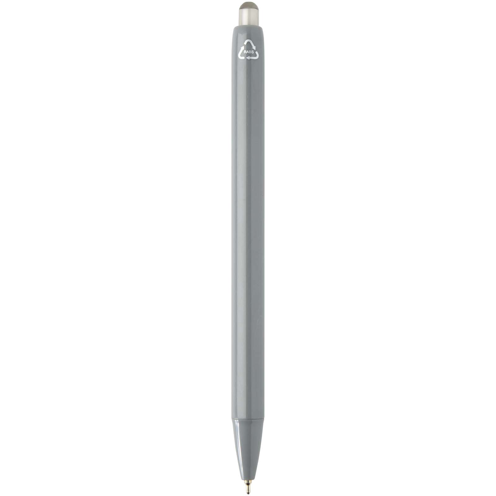 Penna a sfera a doppia iniezione in materiale riciclato certificato RCS (inchiostro blu) Glen