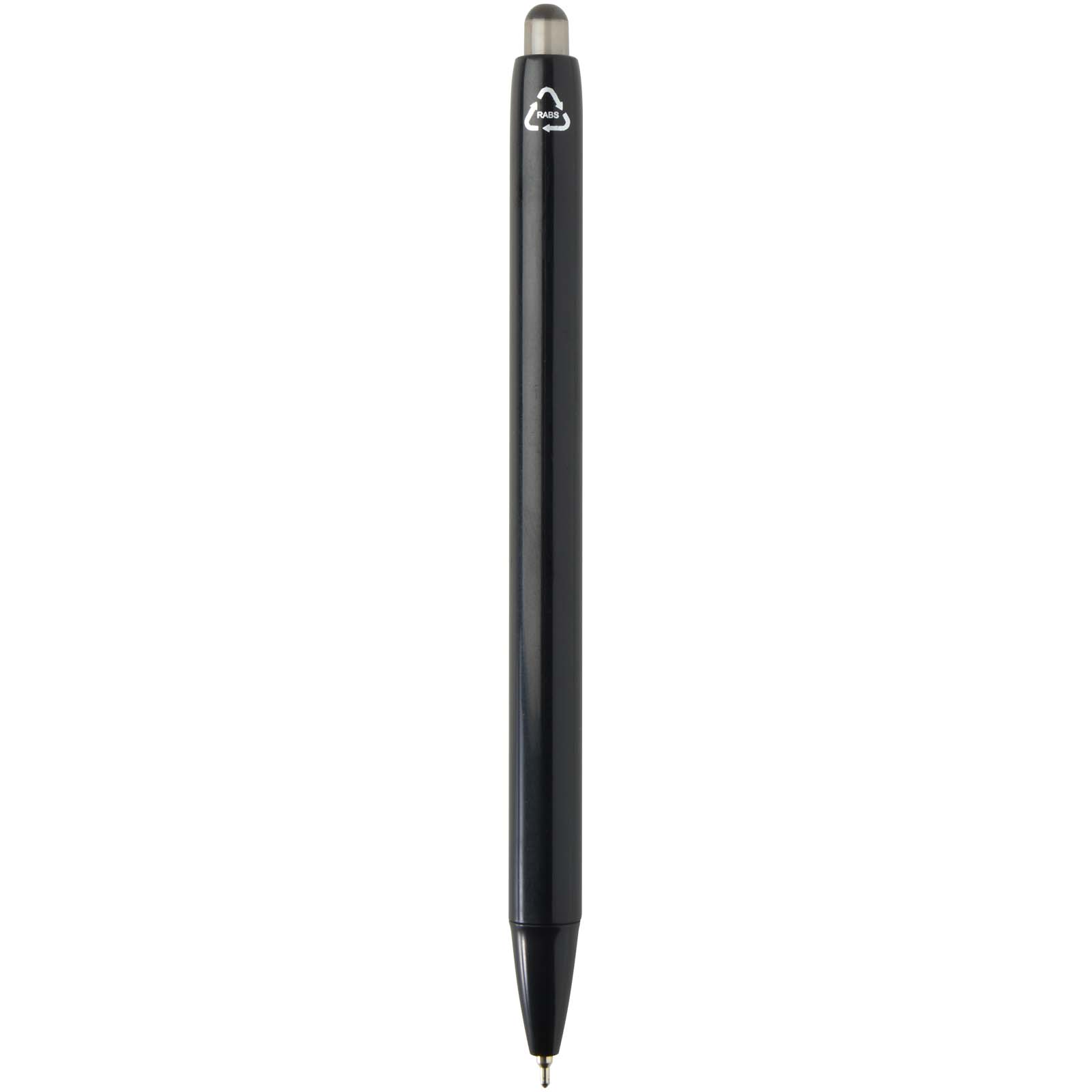 Penna a sfera a doppia iniezione in materiale riciclato certificato RCS (inchiostro blu) Glen