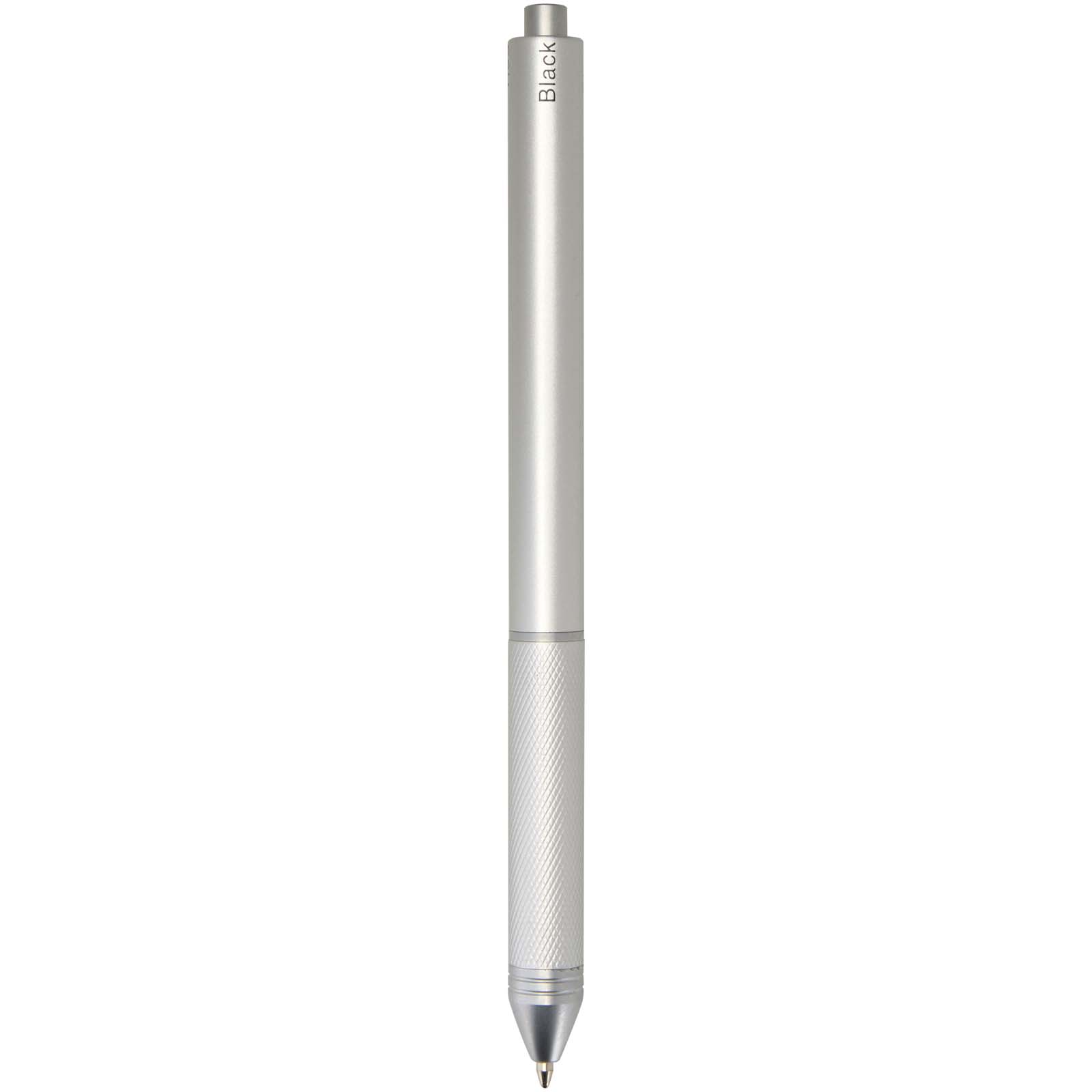 Penna a sfera 4 in 1 in acciaio inossidabile riciclato certificato RCS Tine