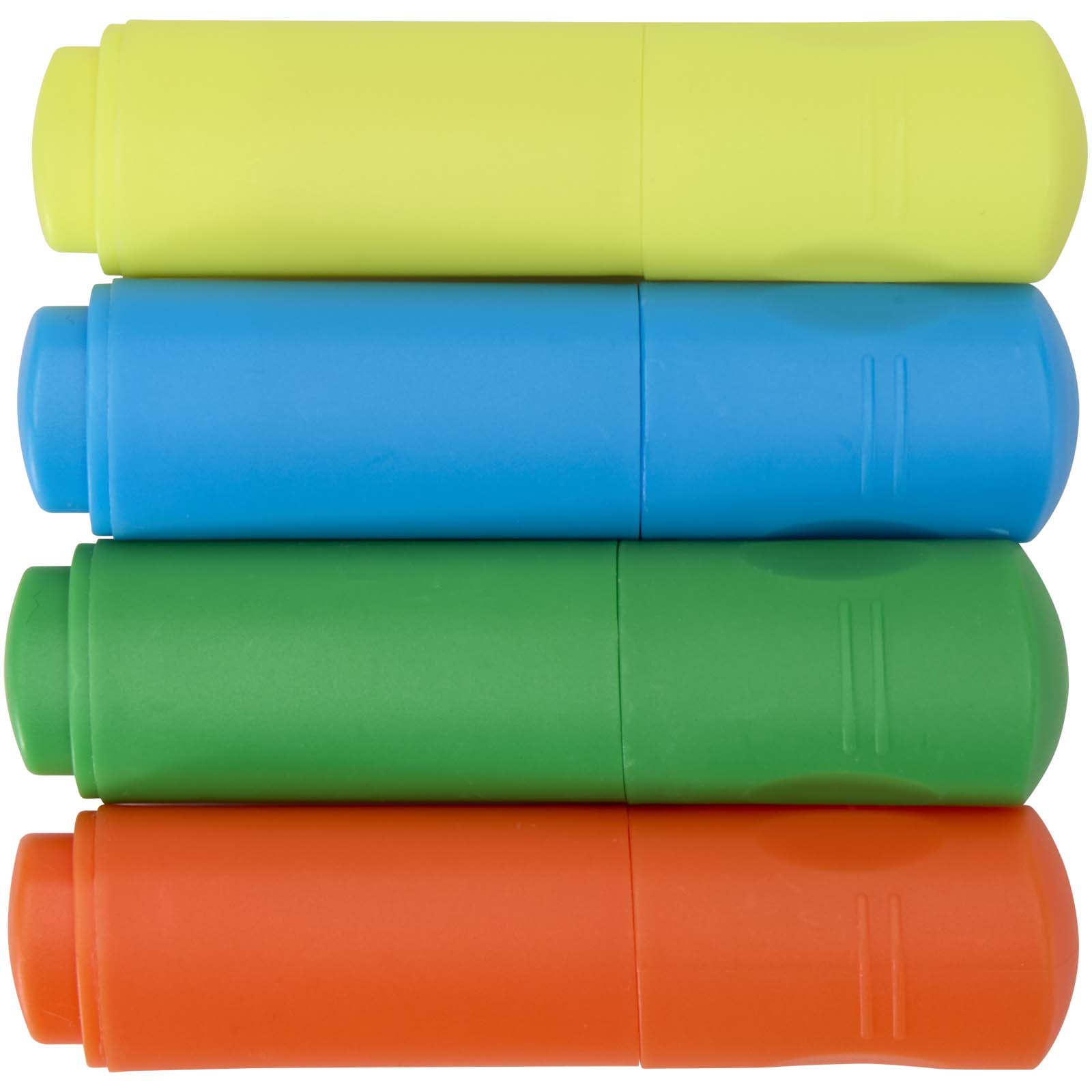 Set di evidenziatori in plastica riciclata Mini