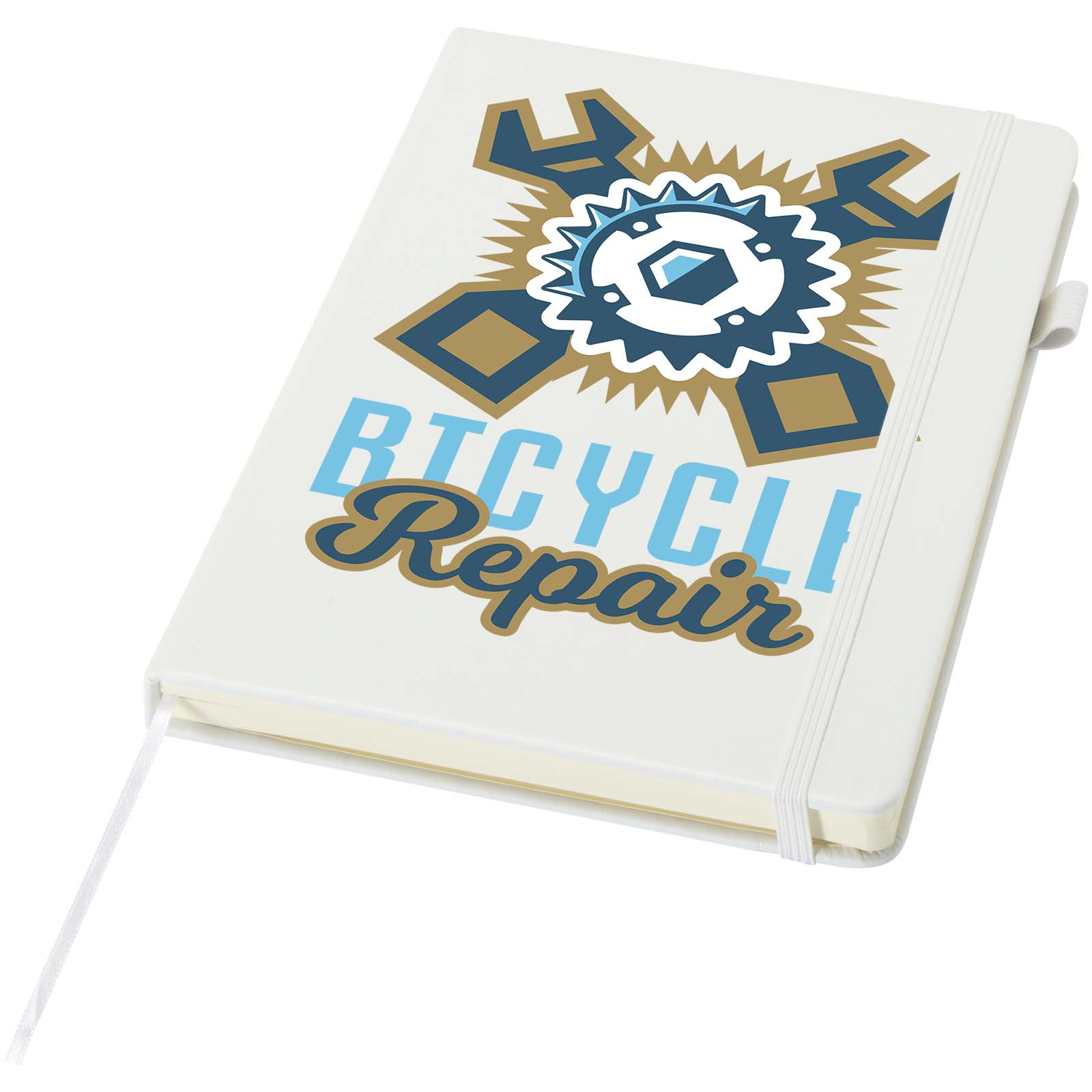 Taccuino A5 con copertina rigida in plastica riciclata Liss