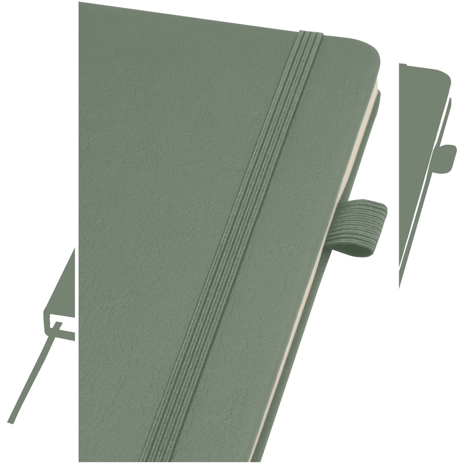 Taccuino A5 con copertina rigida in plastica riciclata Liss