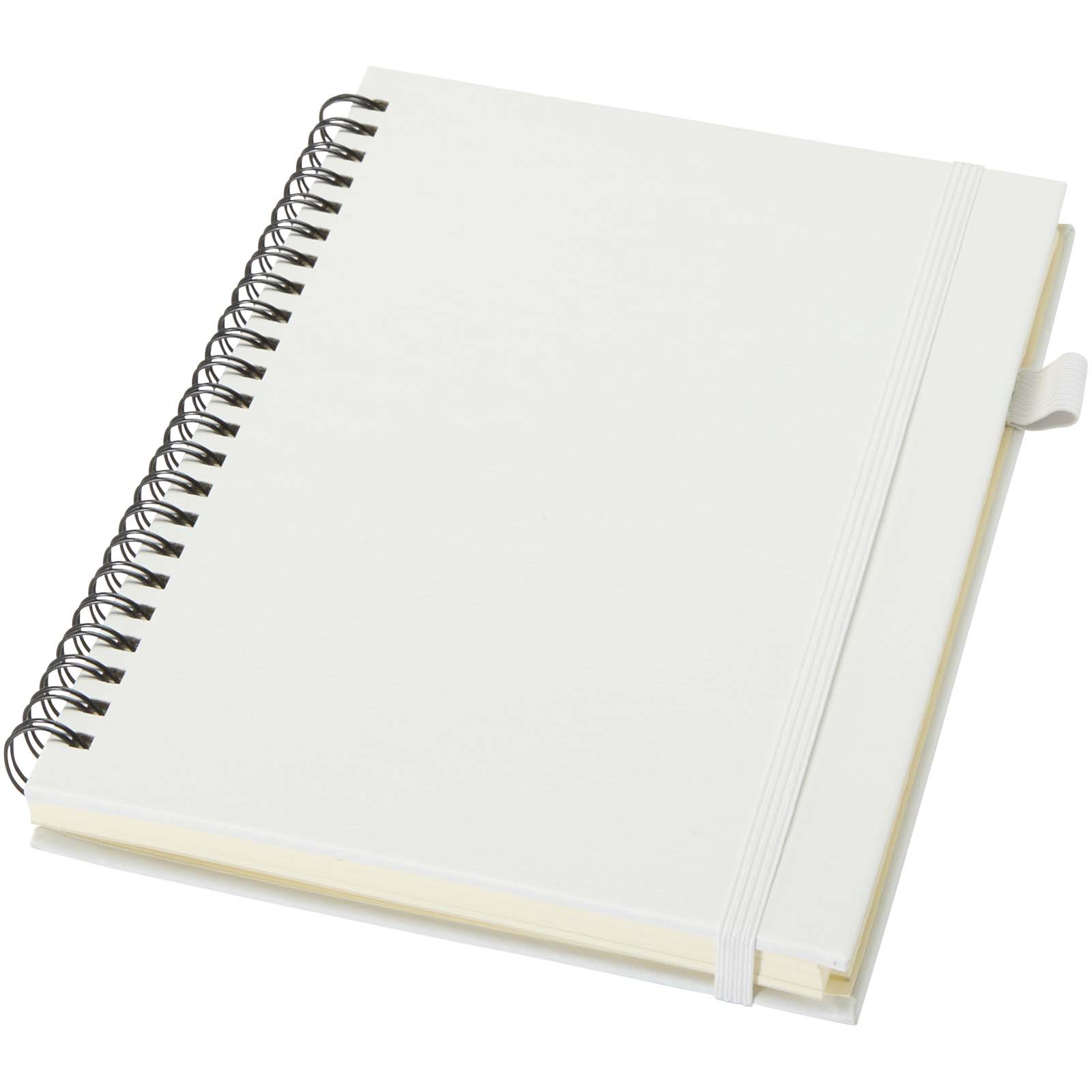 Quaderno A5 a spirale con copertina rigida in plastica riciclata Liss