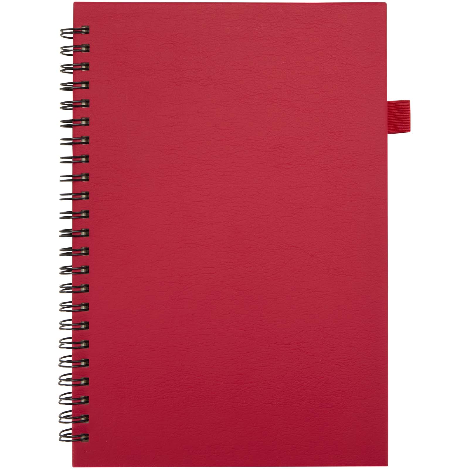 Quaderno A5 a spirale con copertina rigida in plastica riciclata Liss