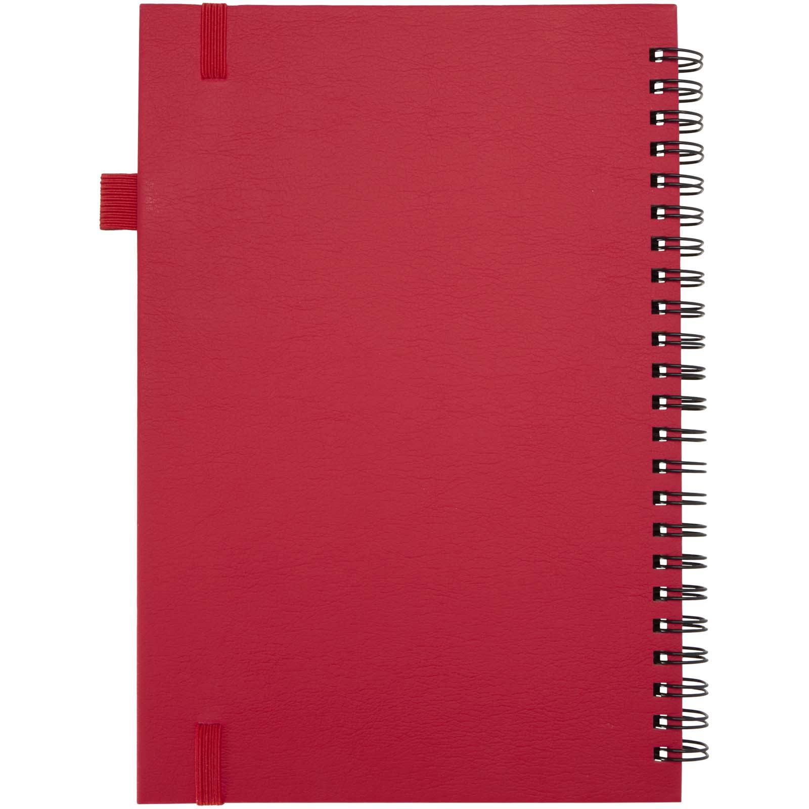 Quaderno A5 a spirale con copertina rigida in plastica riciclata Liss