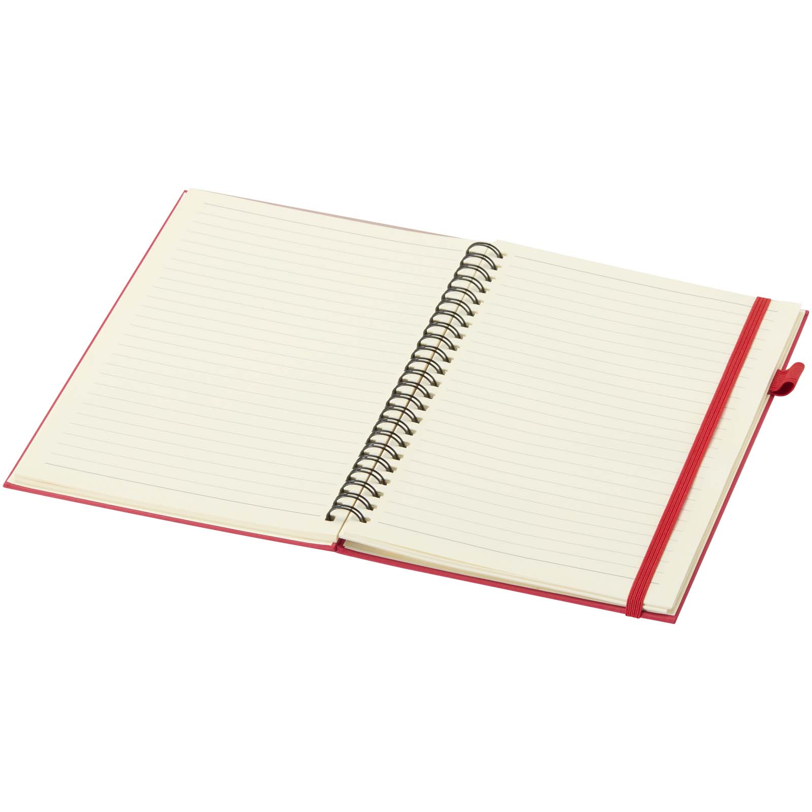 Quaderno A5 a spirale con copertina rigida in plastica riciclata Liss