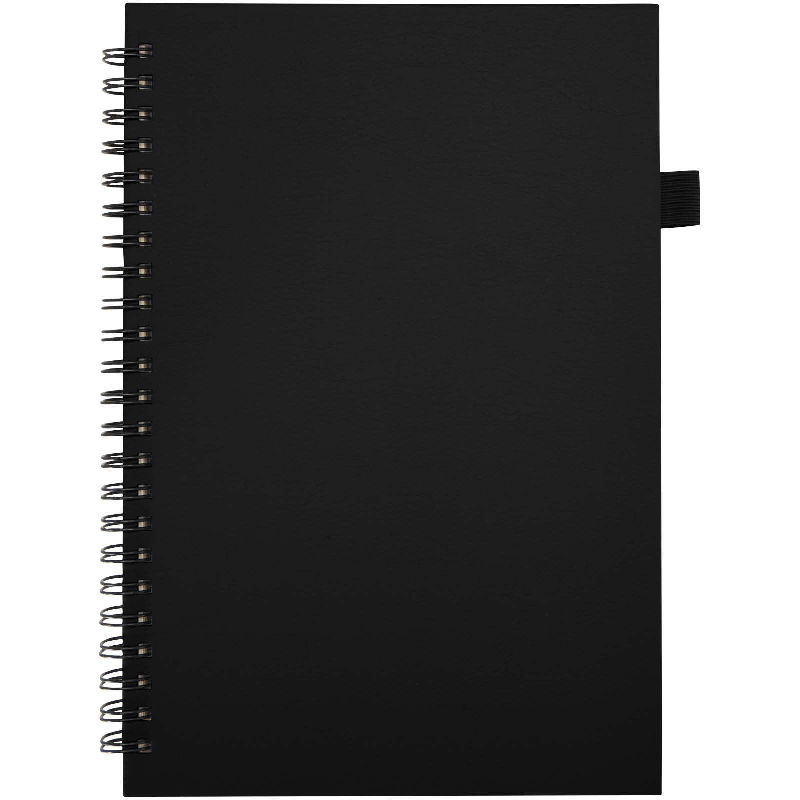 Quaderno A5 a spirale con copertina rigida in plastica riciclata Liss
