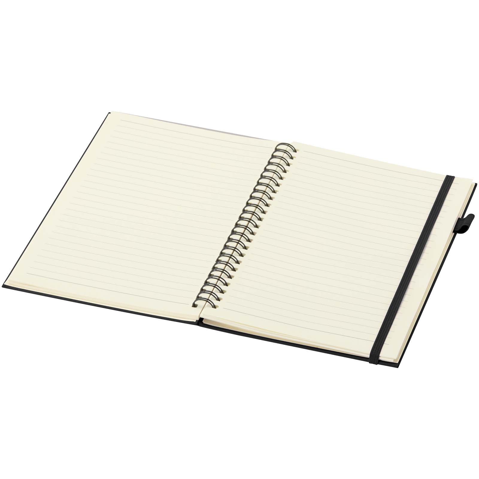 Quaderno A5 a spirale con copertina rigida in plastica riciclata Liss