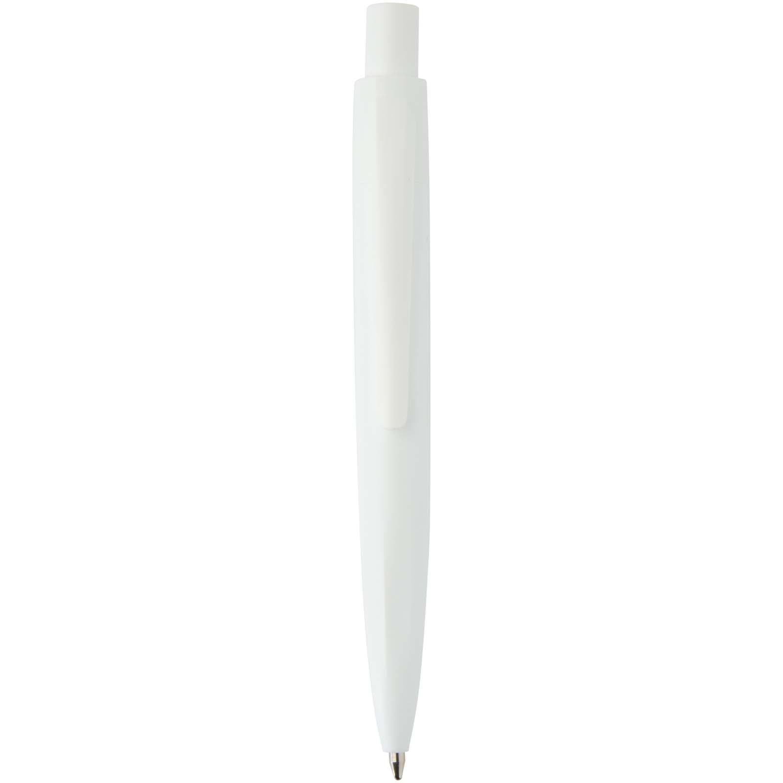 Mini penna a sfera in plastica riciclata Ramin (inchiostro blu)