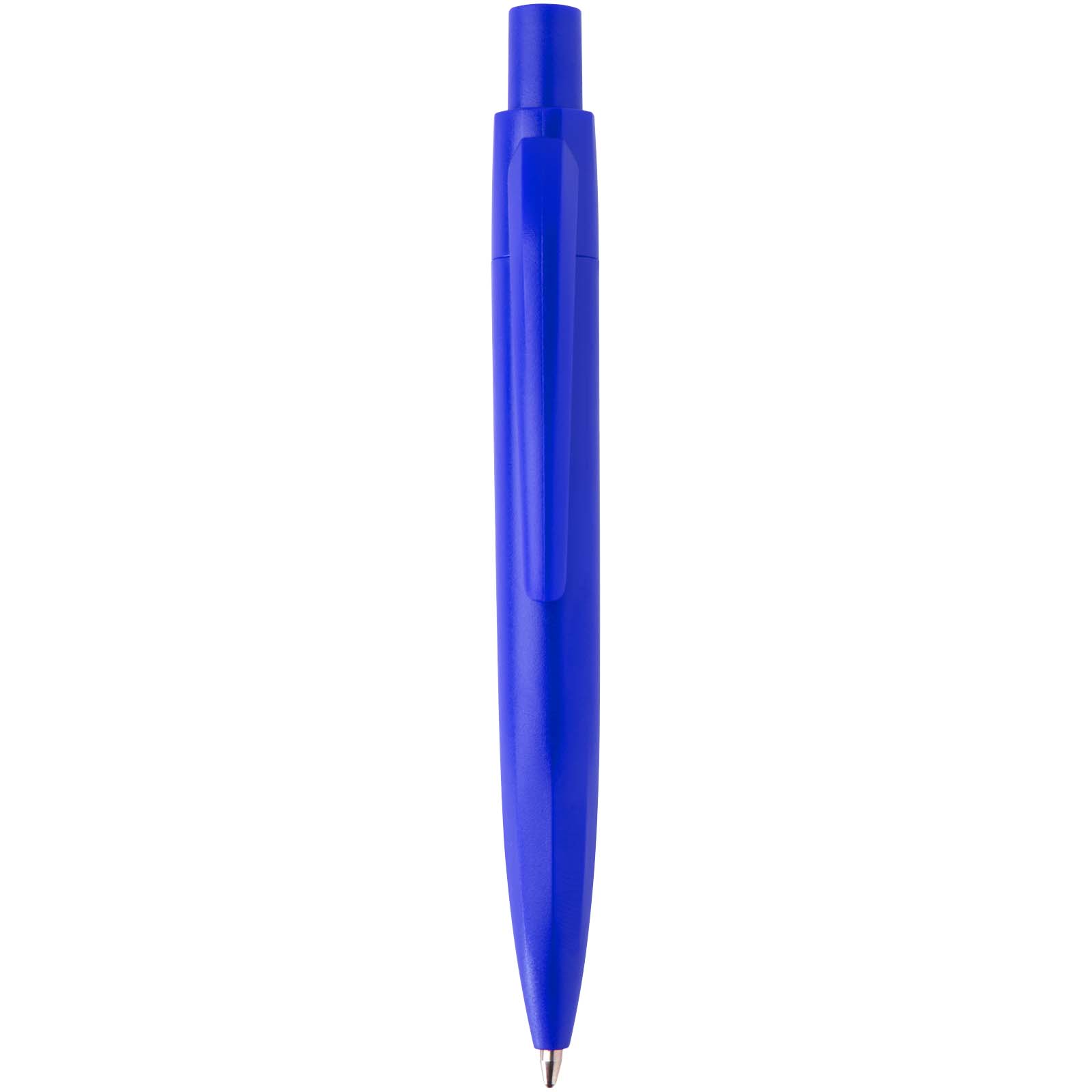 Mini penna a sfera in plastica riciclata Ramin (inchiostro blu)