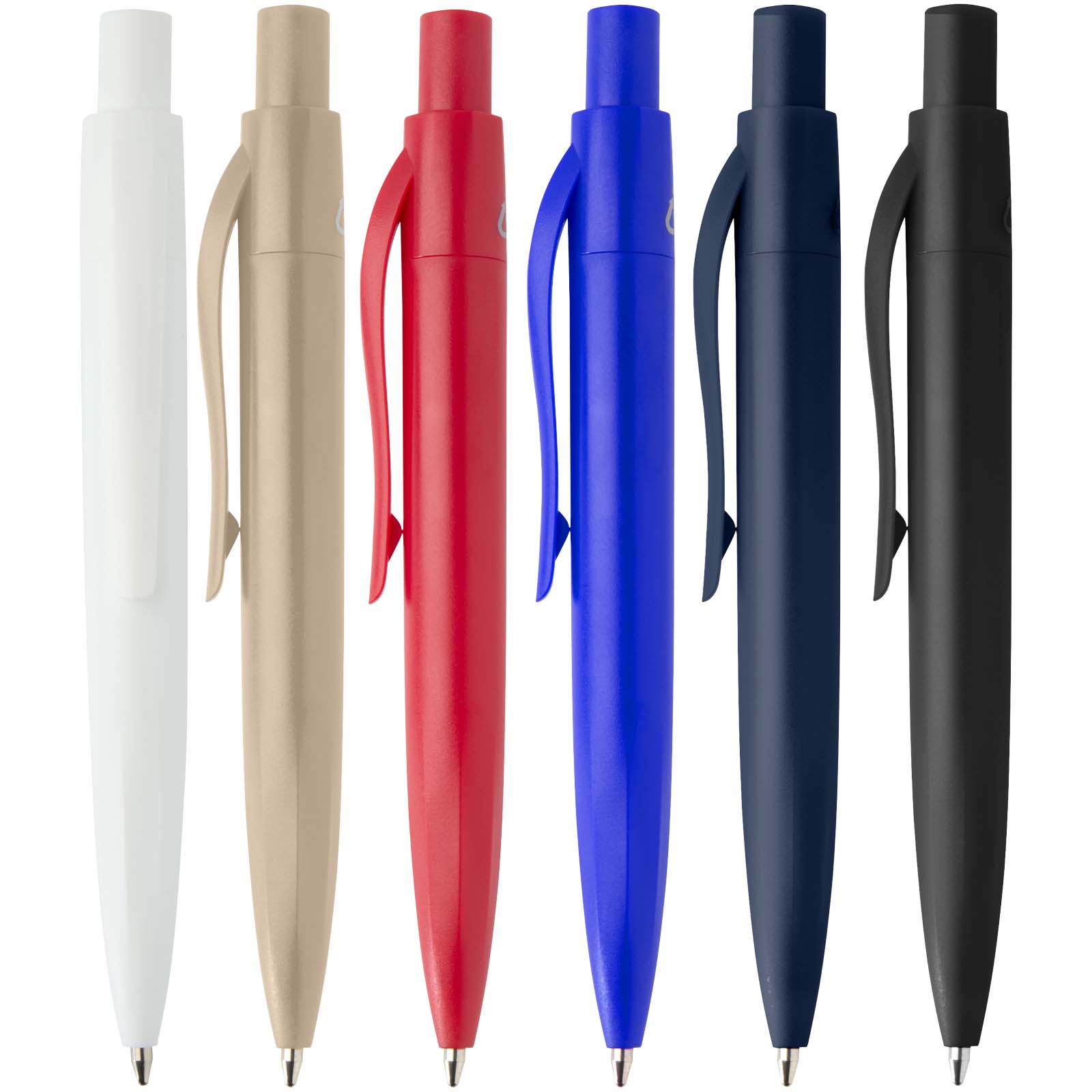 Mini penna a sfera in plastica riciclata Ramin (inchiostro blu)