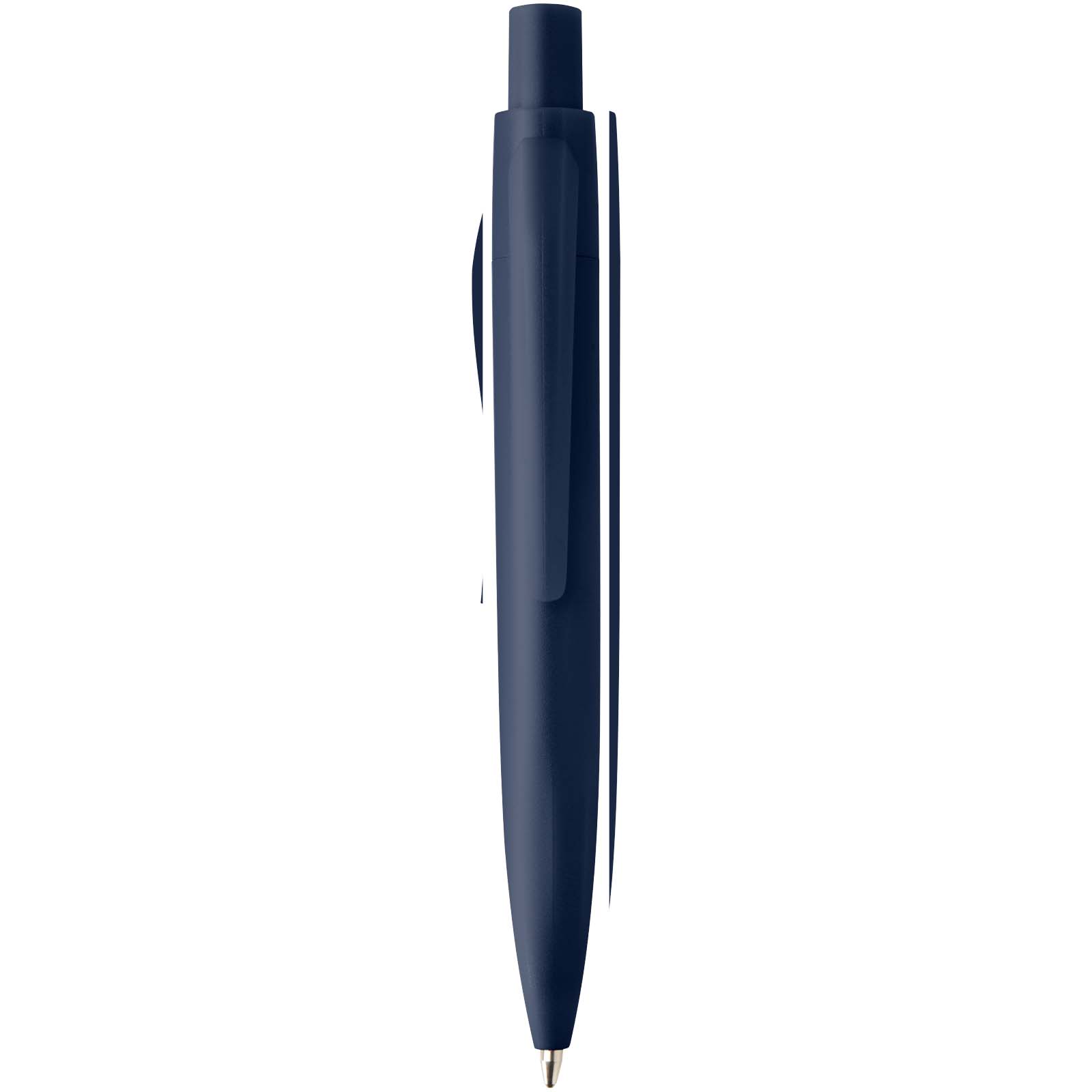 Mini penna a sfera in plastica riciclata Ramin (inchiostro blu)