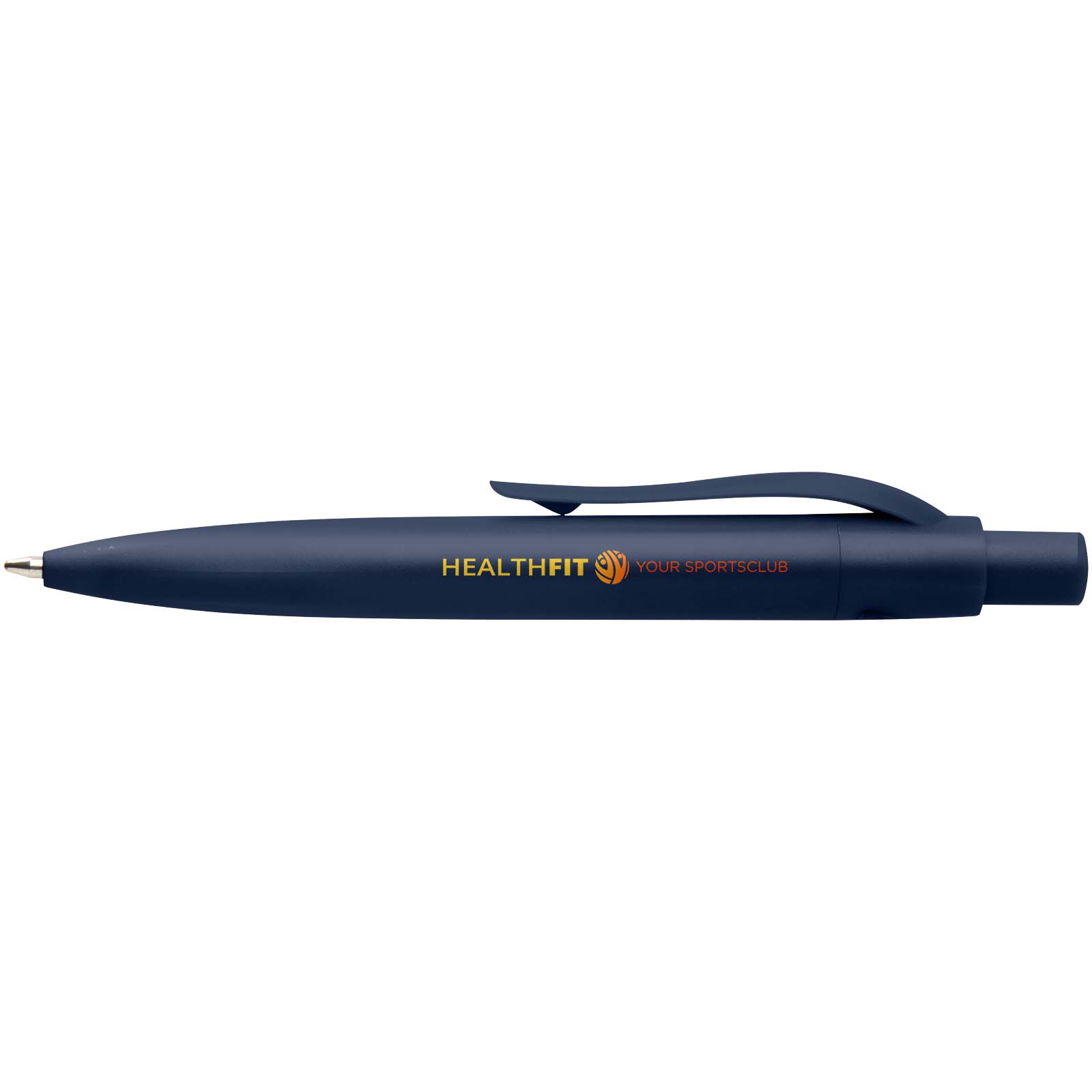 Mini penna a sfera in plastica riciclata Ramin (inchiostro blu)