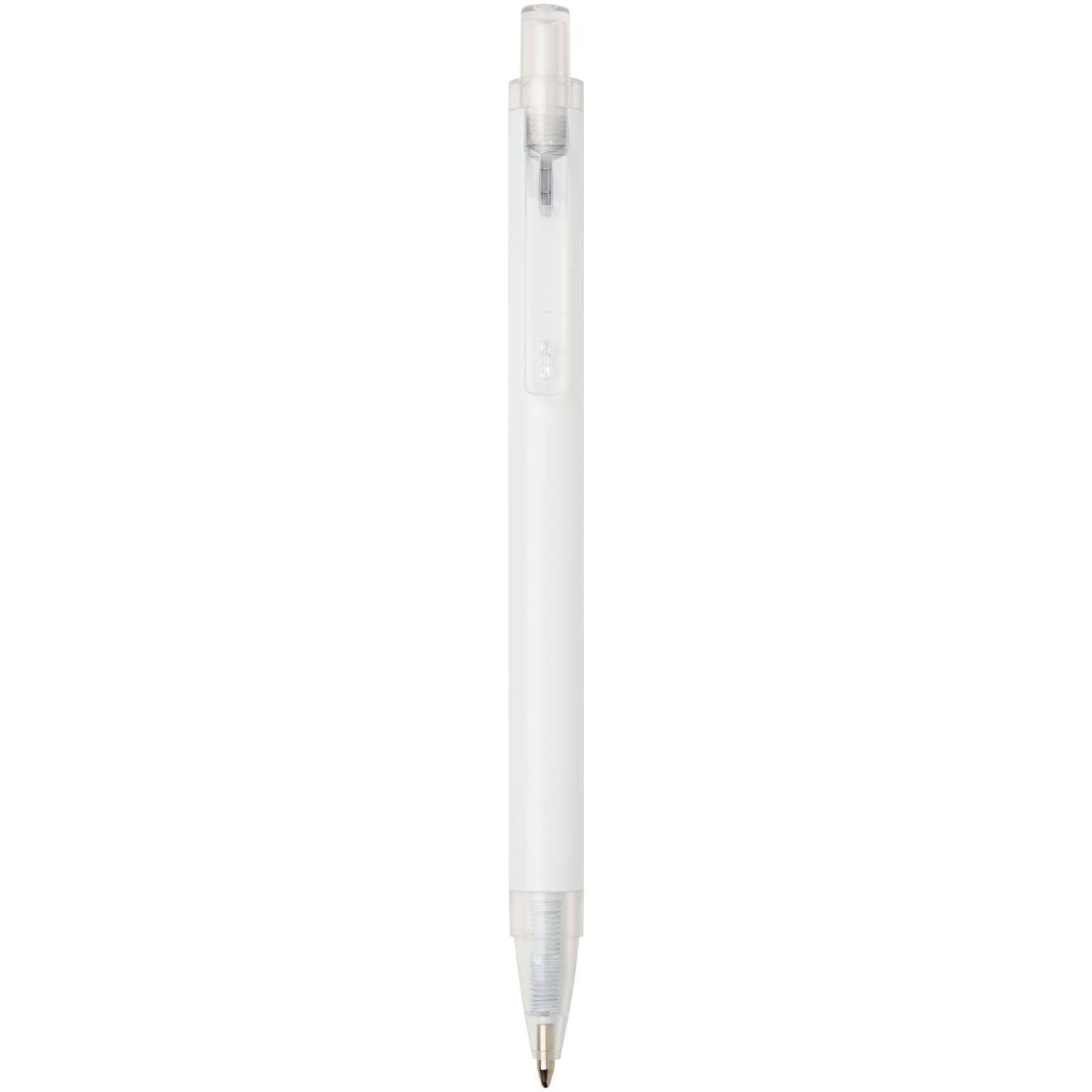 Penna a sfera in alluminio riciclato Spectrum (inchiostro blu)