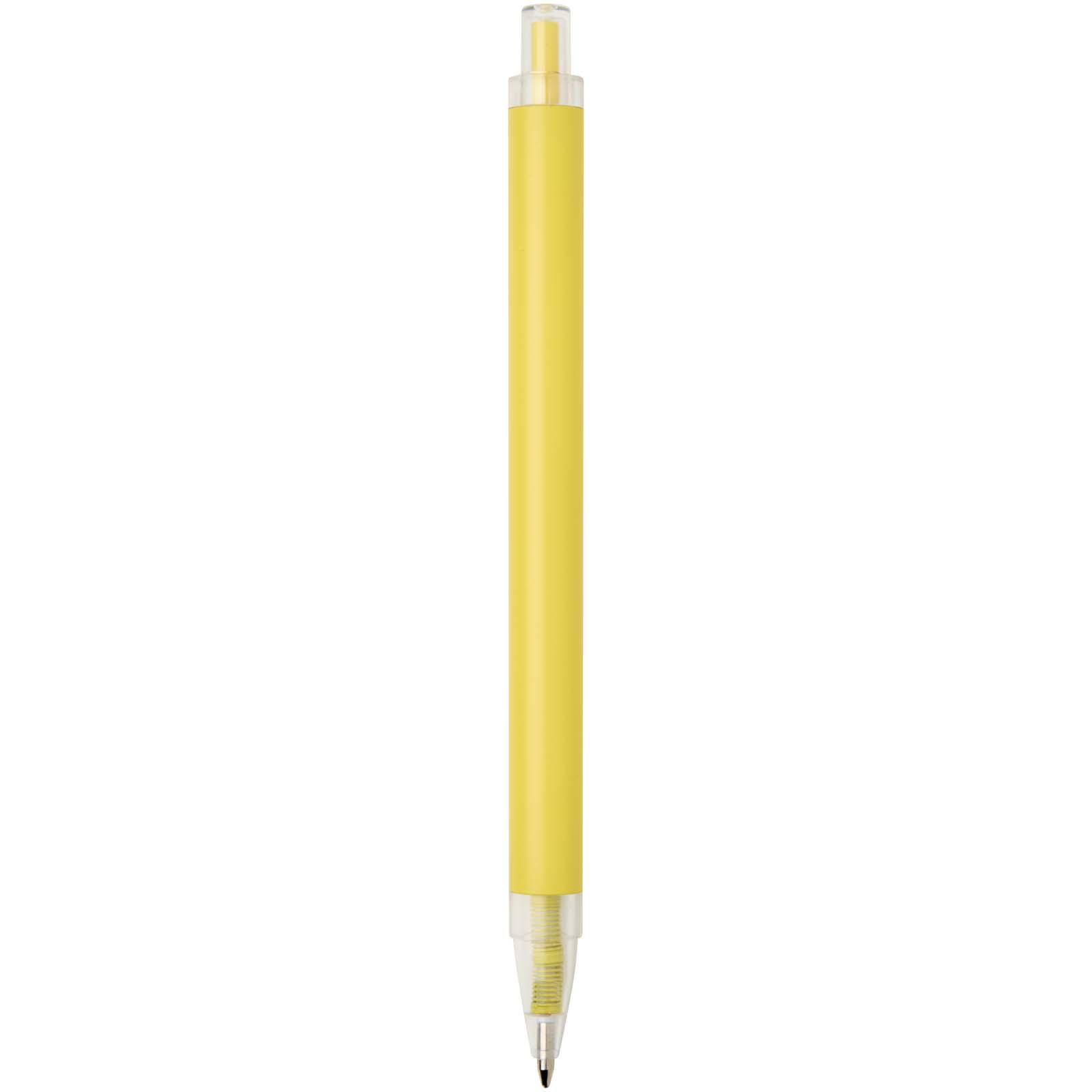 Penna a sfera in alluminio riciclato Spectrum (inchiostro blu)
