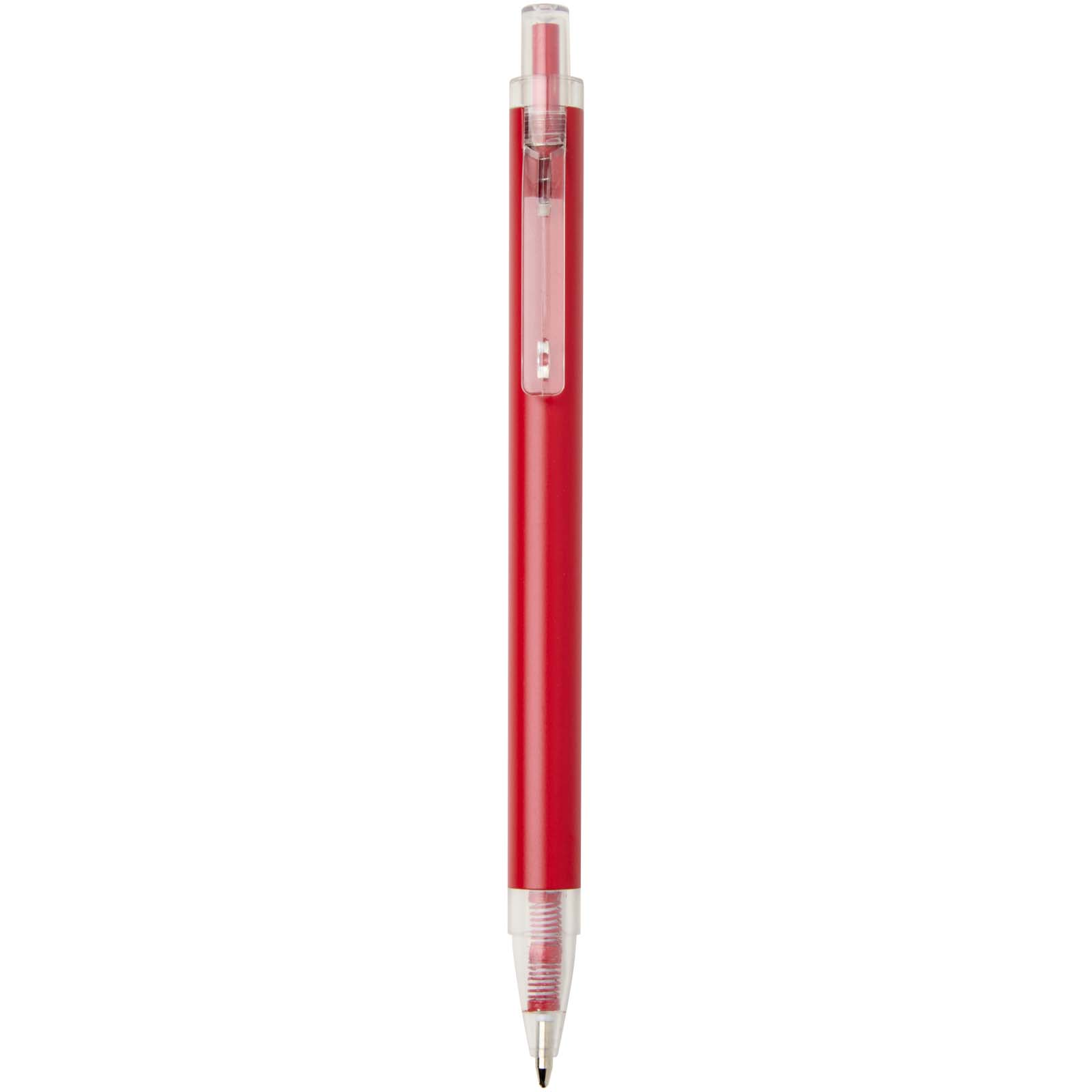Penna a sfera in alluminio riciclato Spectrum (inchiostro blu)