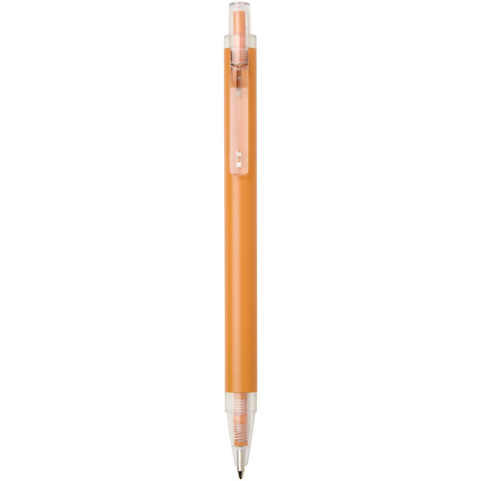 Penna a sfera in alluminio riciclato Spectrum (inchiostro blu)