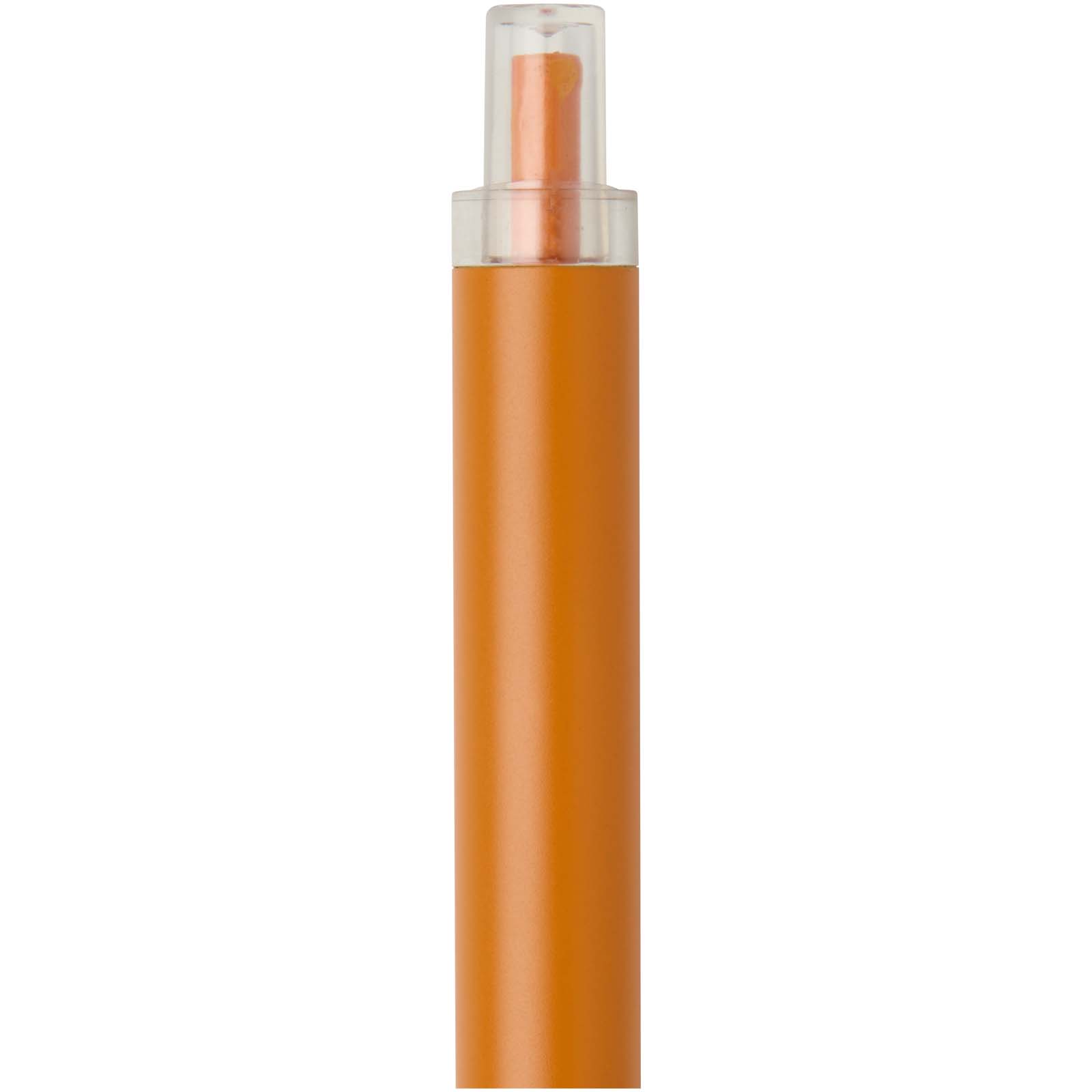 Penna a sfera in alluminio riciclato Spectrum (inchiostro blu)