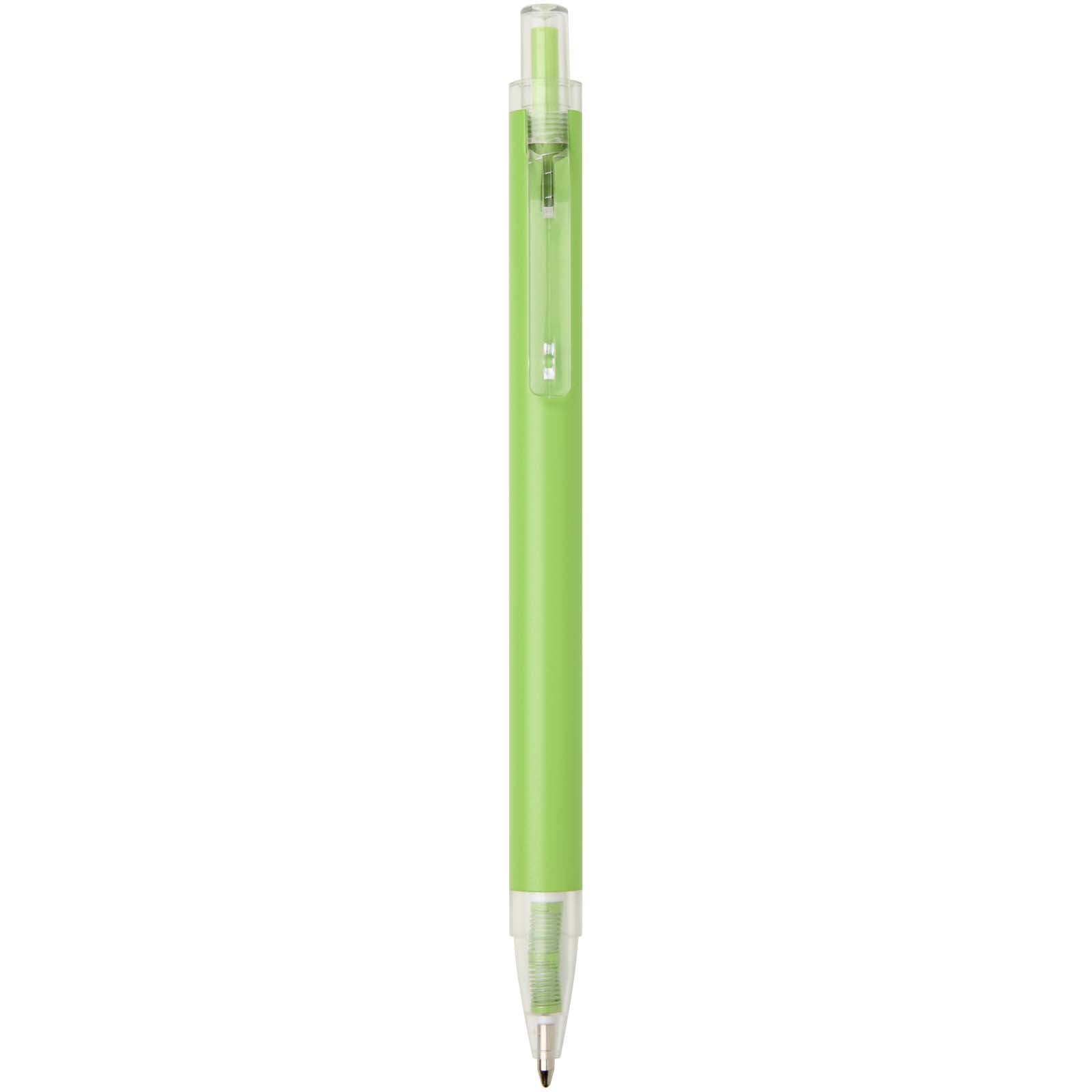 Penna a sfera in alluminio riciclato Spectrum (inchiostro blu)