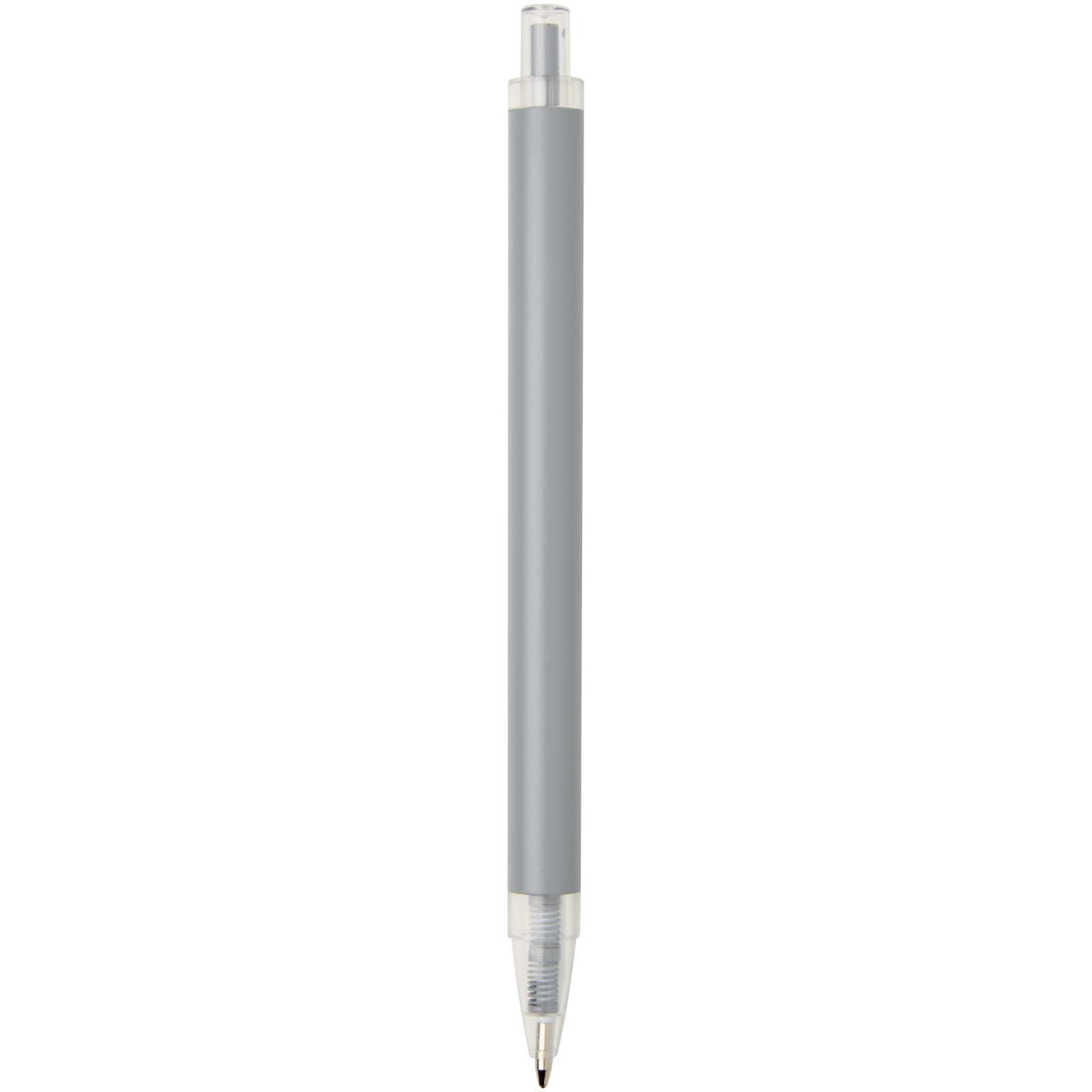 Penna a sfera in alluminio riciclato Spectrum (inchiostro blu)