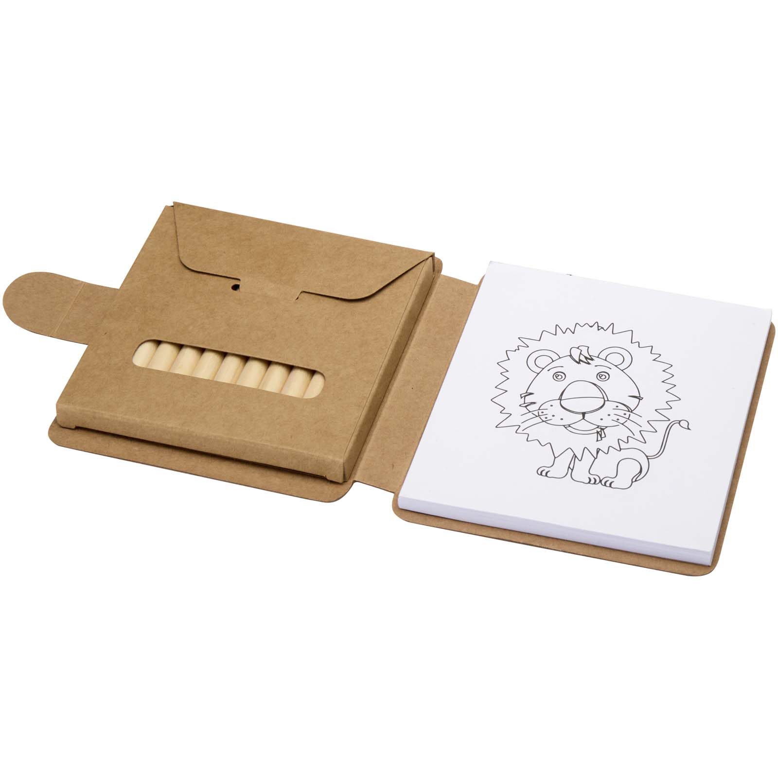 Set di blocchetto da disegno e matite Chroma