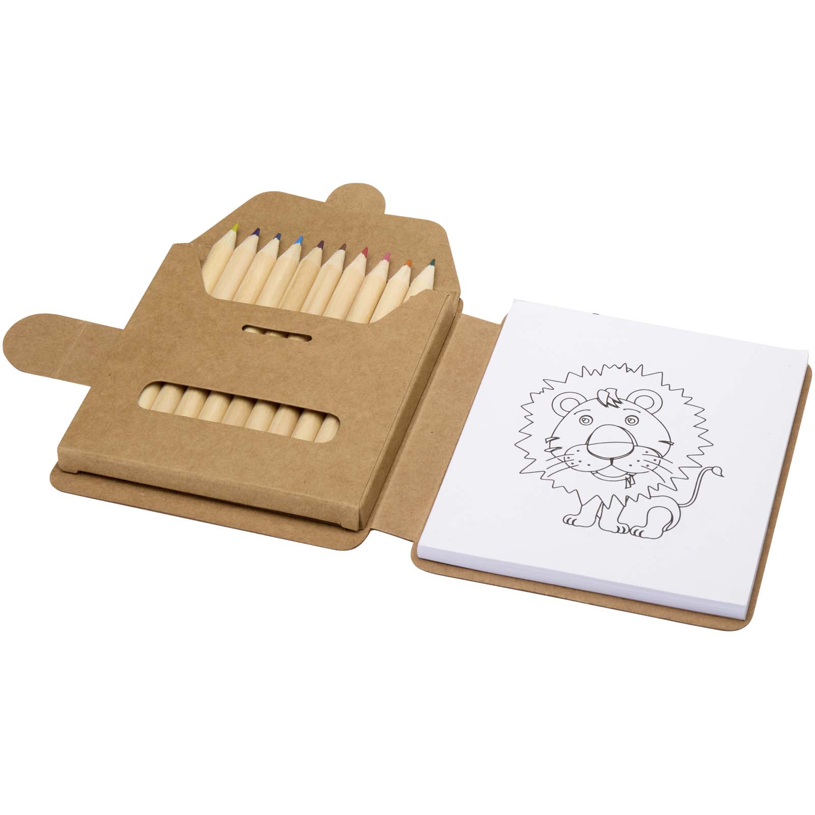 Set di blocchetto da disegno e matite Chroma