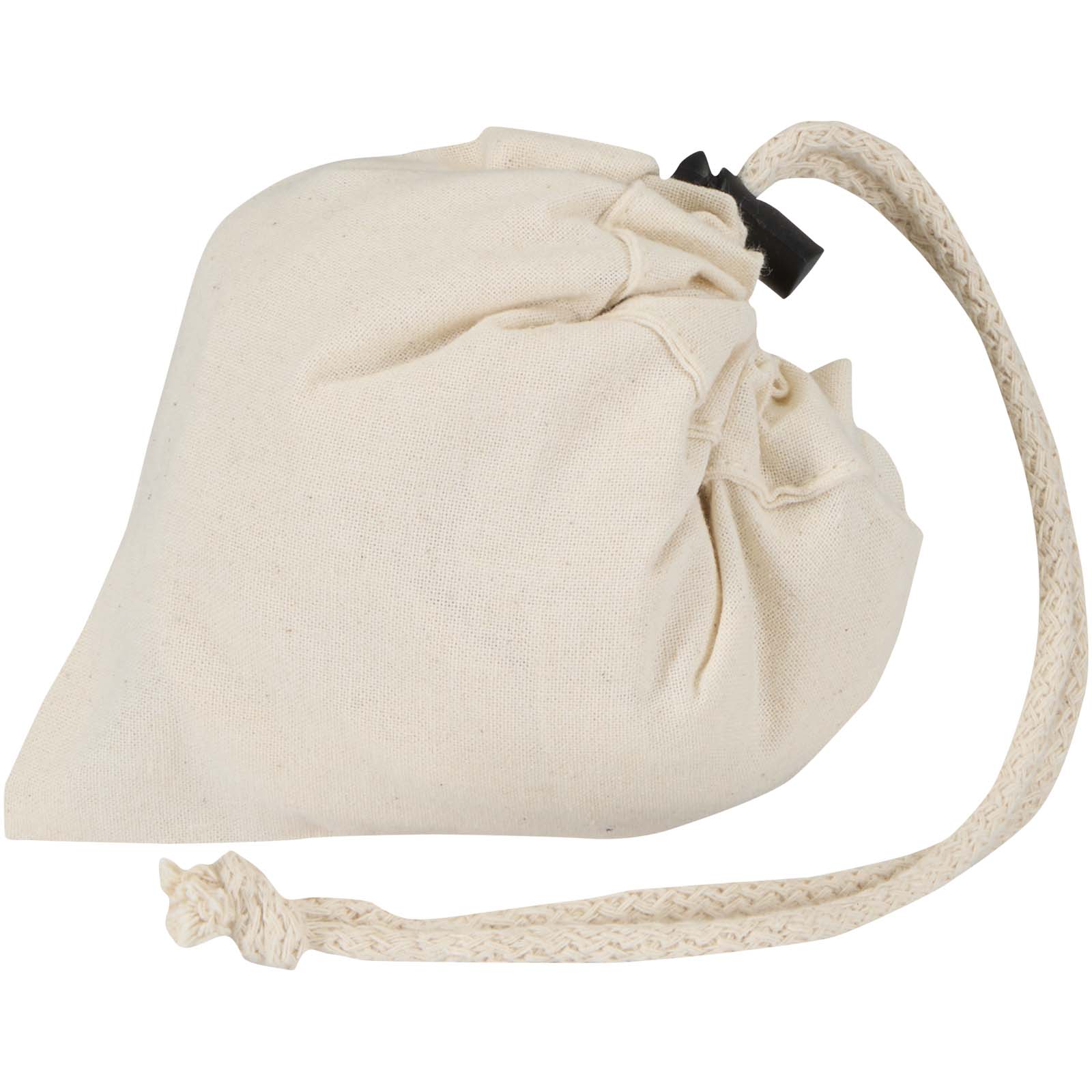 Borsa tote pieghevole in misto cotone riciclato certificato GRS da 140 g/m² Madras Blend- 7L
