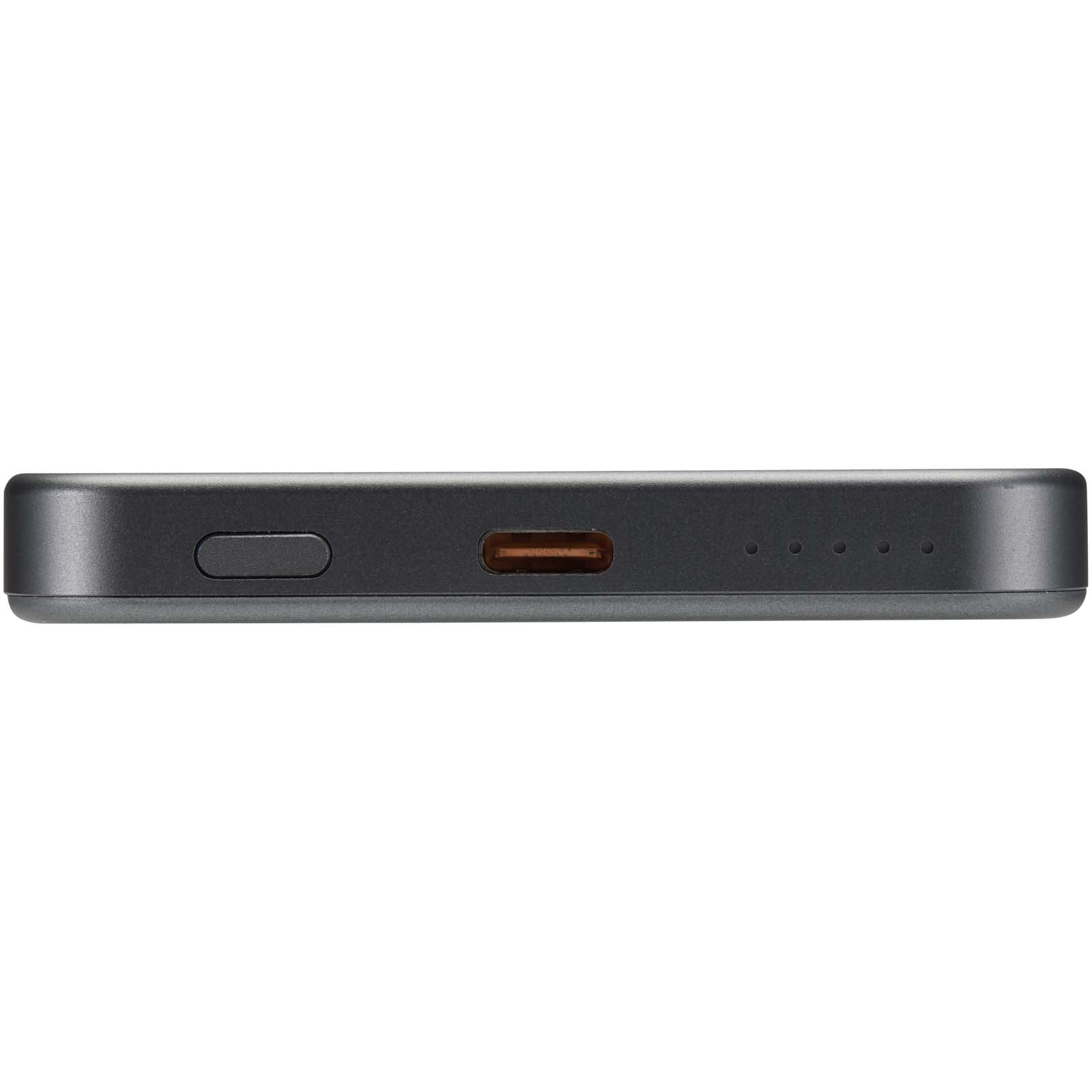 Power bank magnetico da 5000 mAh in alluminio riciclato RCS Avis 