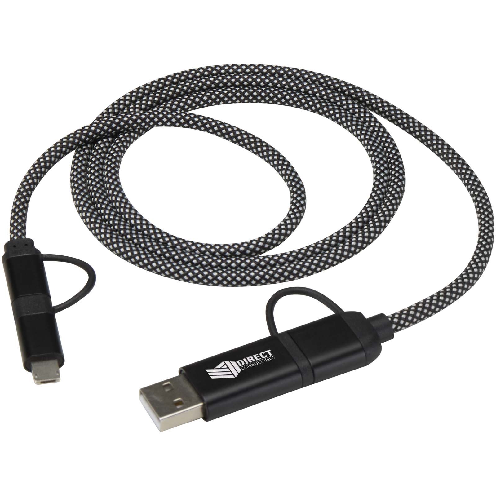 Cavo di ricarica magnetico 5 in 1 da 65 W e 100 cm, certificato RCS SMART