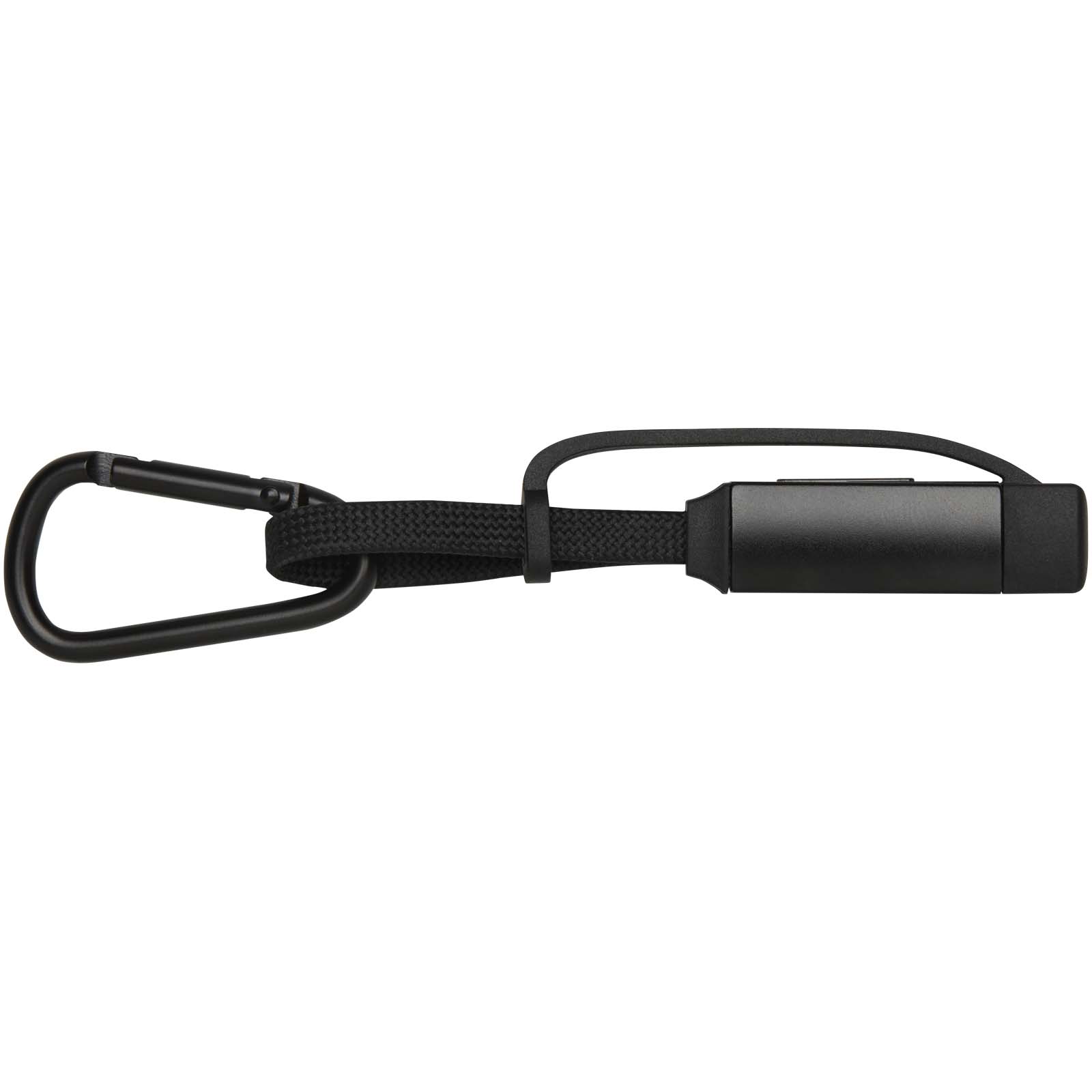 Cavo di ricarica da 65 W 5 in 1 in alluminio riciclato con moschettone Algieba