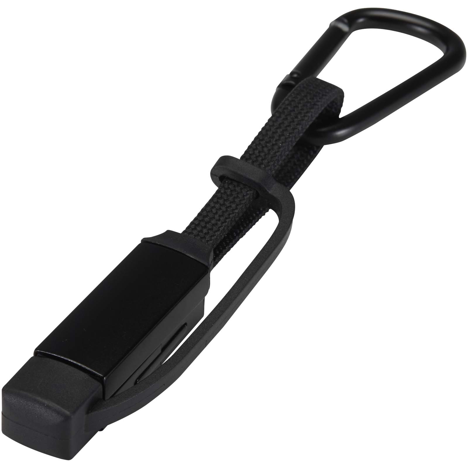 Cavo di ricarica da 65 W 5 in 1 in alluminio riciclato con moschettone Algieba