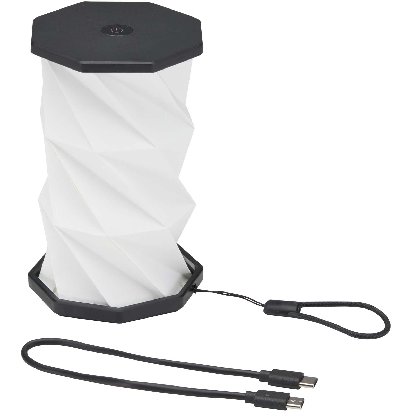 Lampada da tavolo pieghevole in plastica riciclata Celestia
