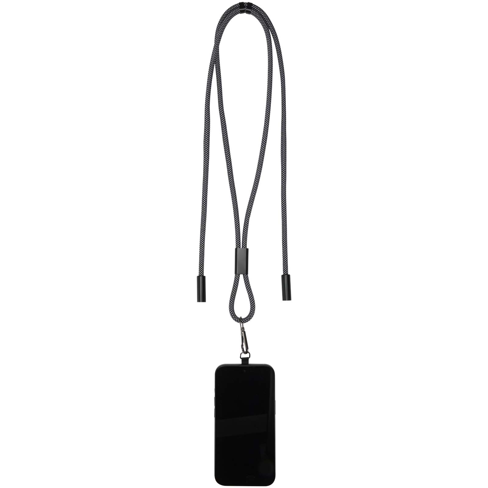 Cavo di ricarica da 65 W in RPET con lanyard SMART