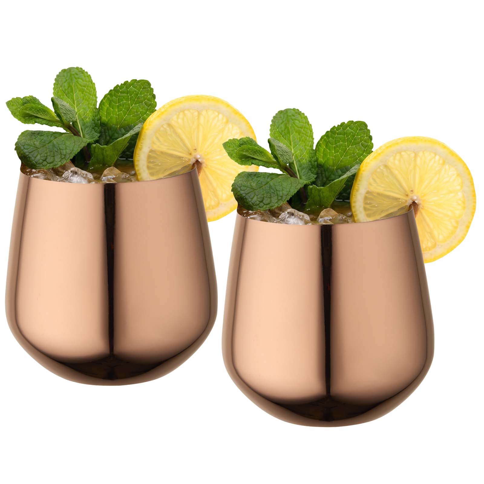Set di tazze in acciaio inossidabile Cascade da 540 ml
