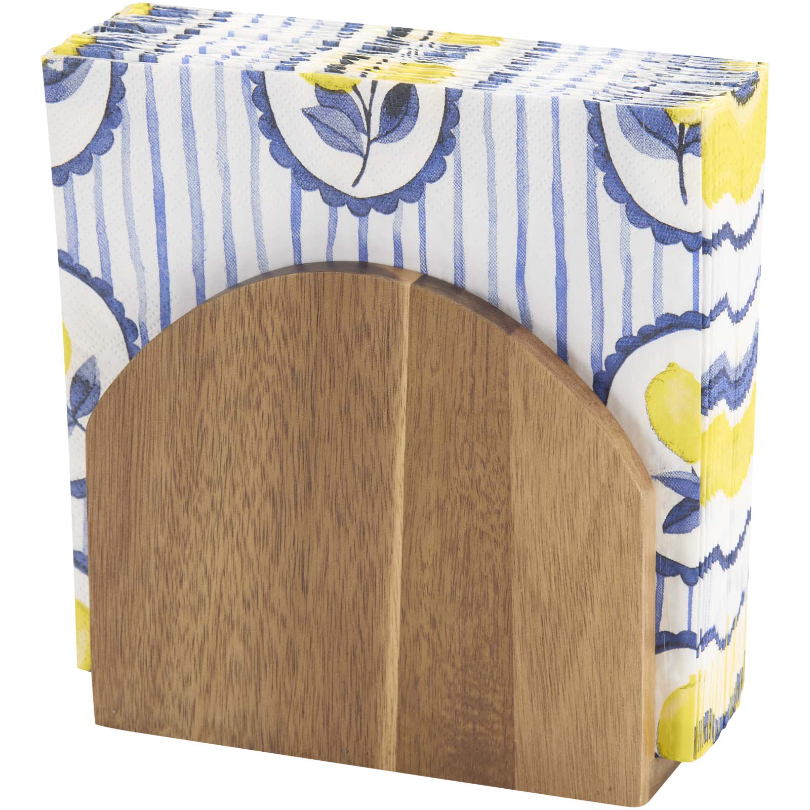 Portatovaglioli in legno di acacia Charm