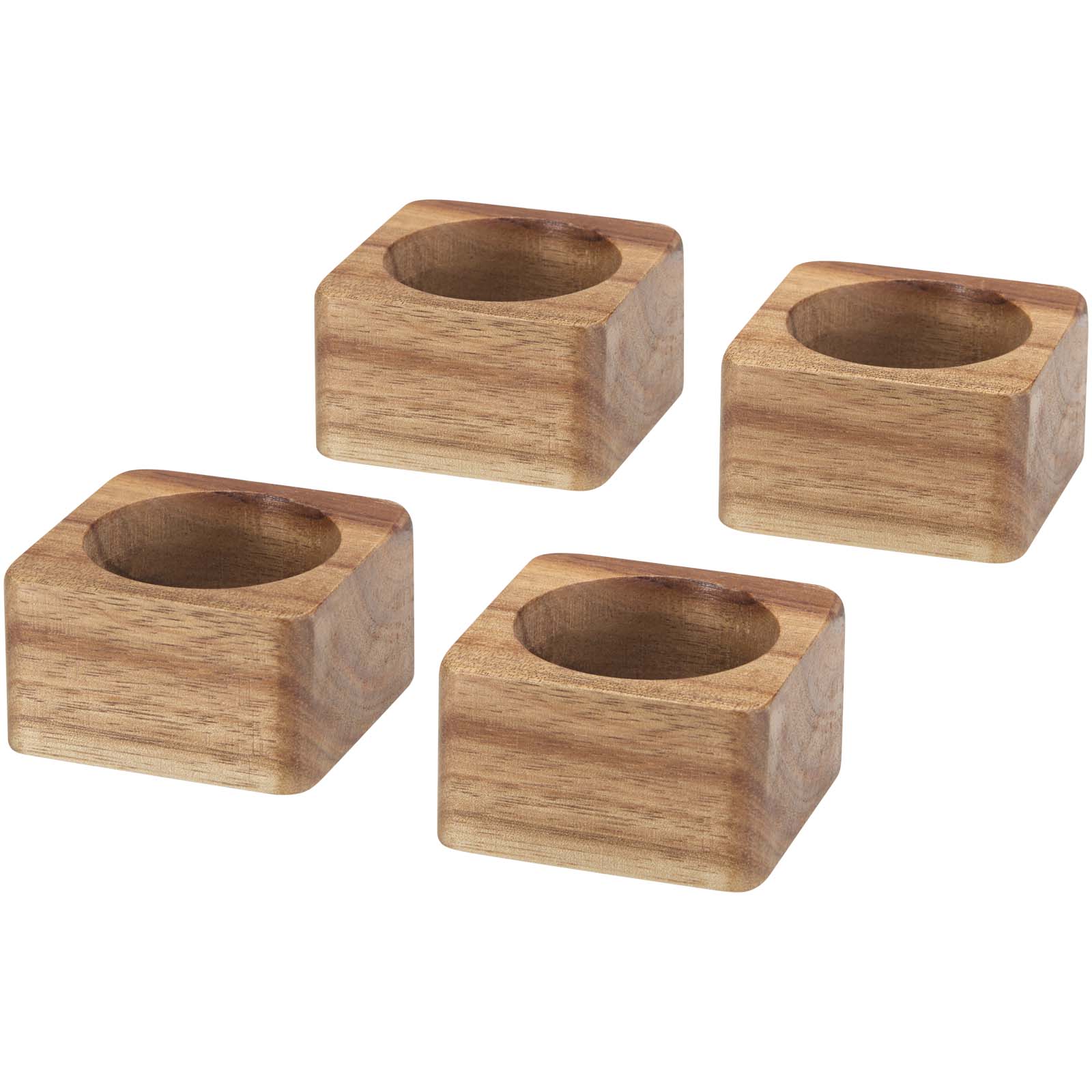 Portatovaglioli in legno di acacia Napora