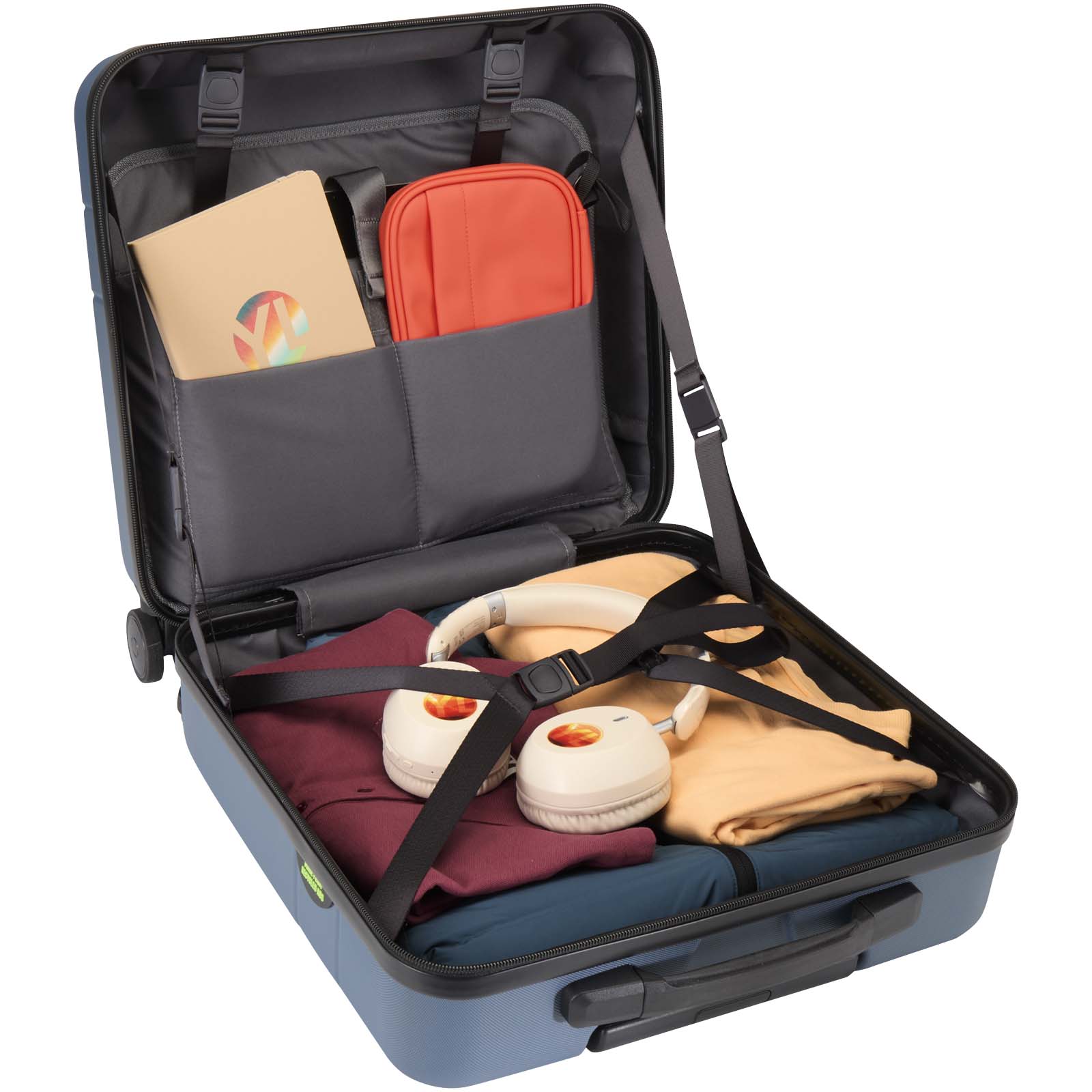 Trolley per laptop da 16” in materiale riciclato GRS Rover - 30L