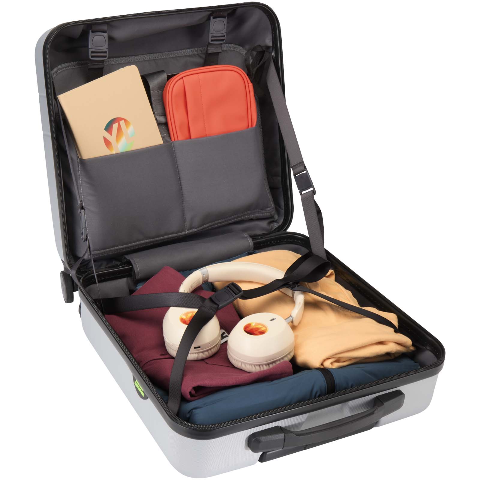 Trolley per laptop da 16” in materiale riciclato GRS Rover - 30L