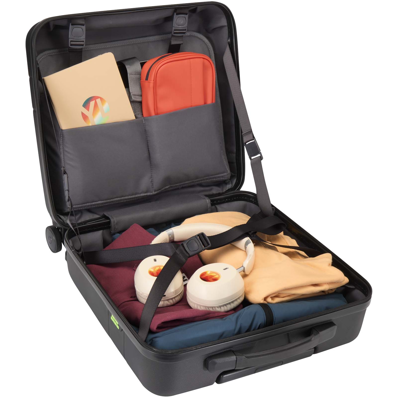 Trolley per laptop da 16” in materiale riciclato GRS Rover - 30L