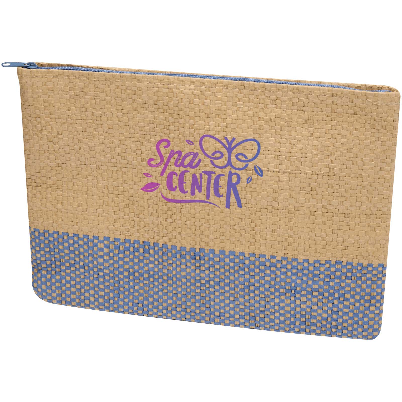 Pochette in carta paglia con cerniera Rythm - 3L