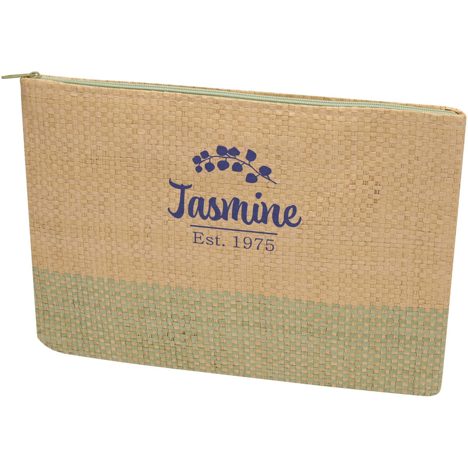 Pochette in carta paglia con cerniera Rythm - 3L