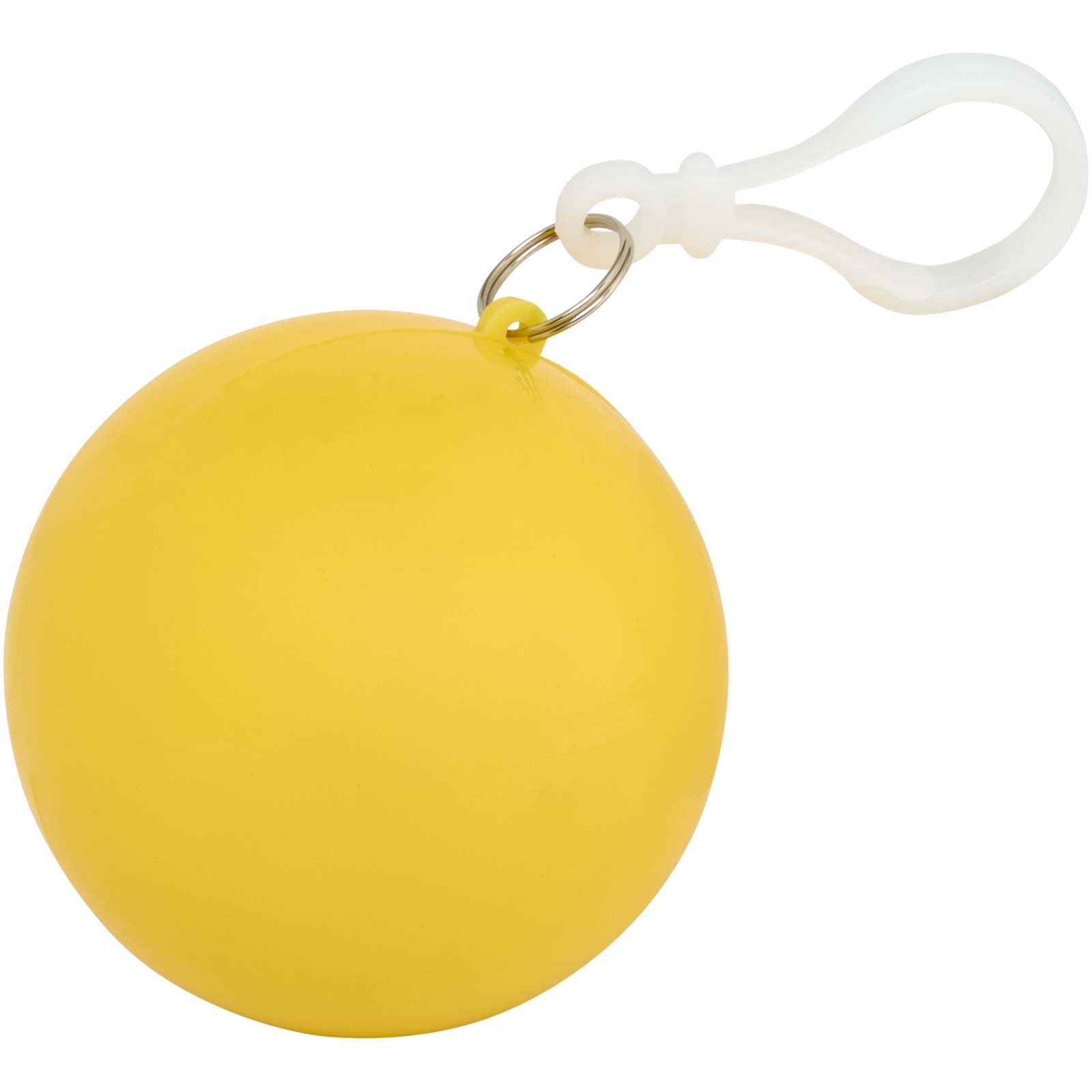 Poncho in contenitore rotondo di plastica con moschettone Fog