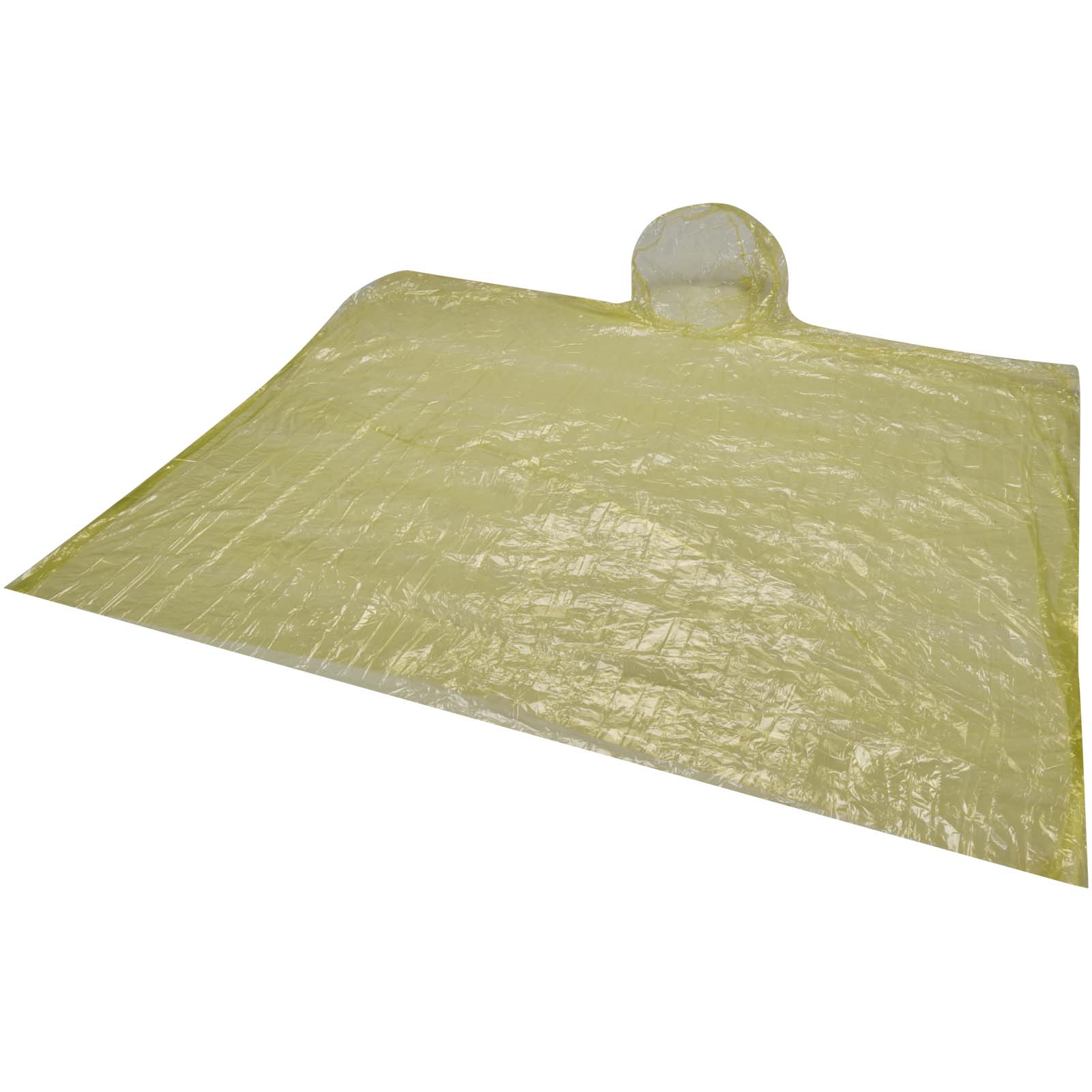 Poncho in contenitore rotondo di plastica con moschettone Fog