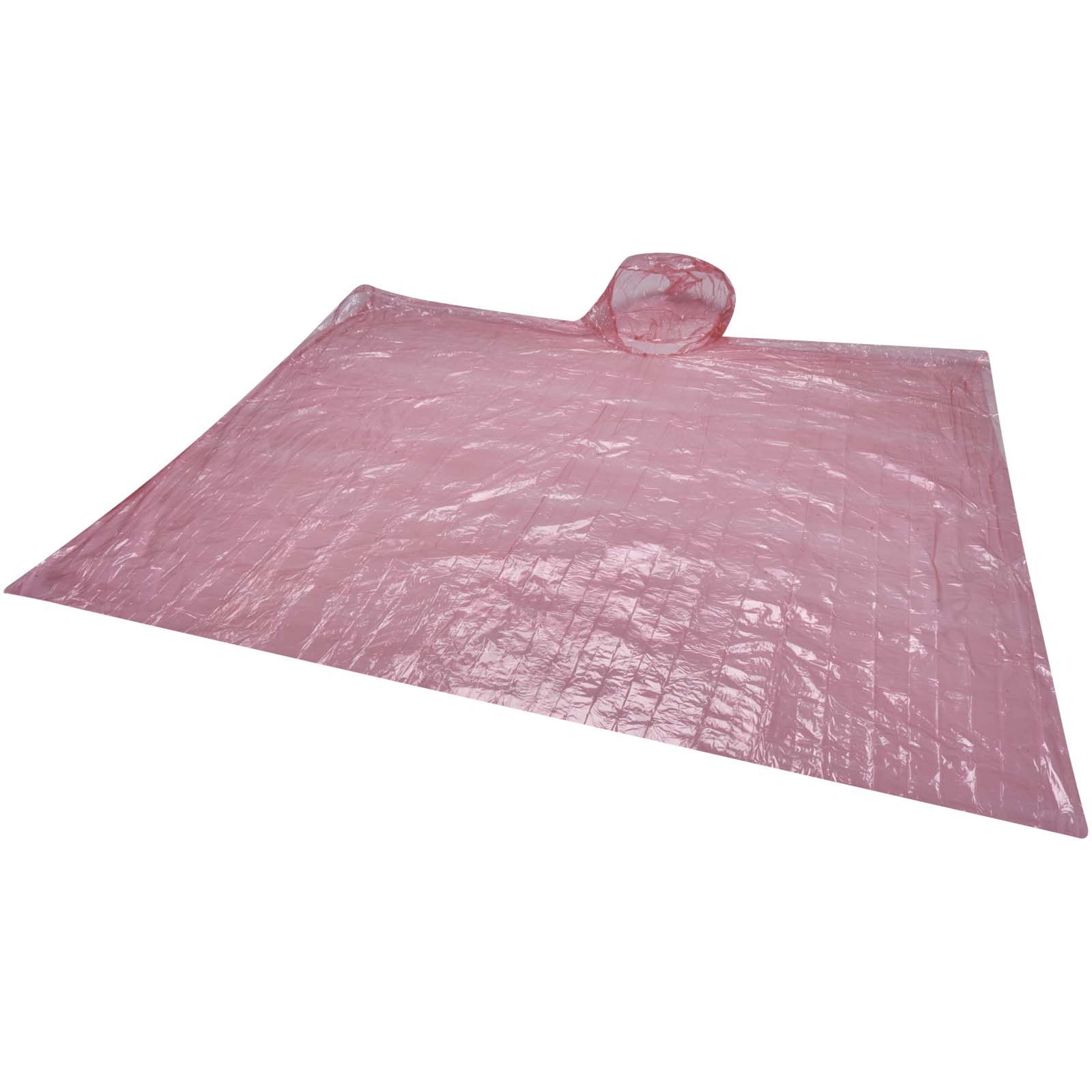 Poncho in contenitore rotondo di plastica con moschettone Fog