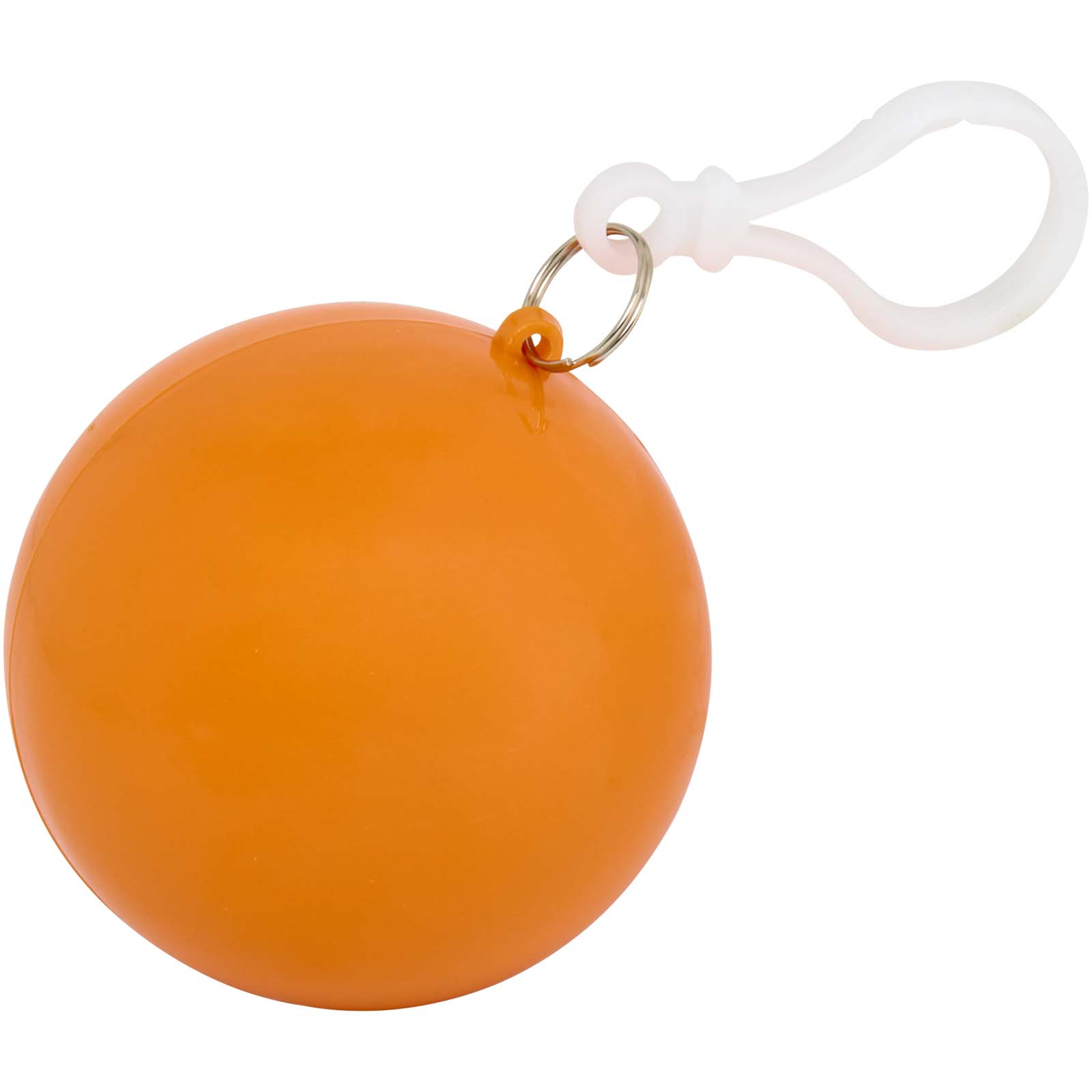 Poncho in contenitore rotondo di plastica con moschettone Fog
