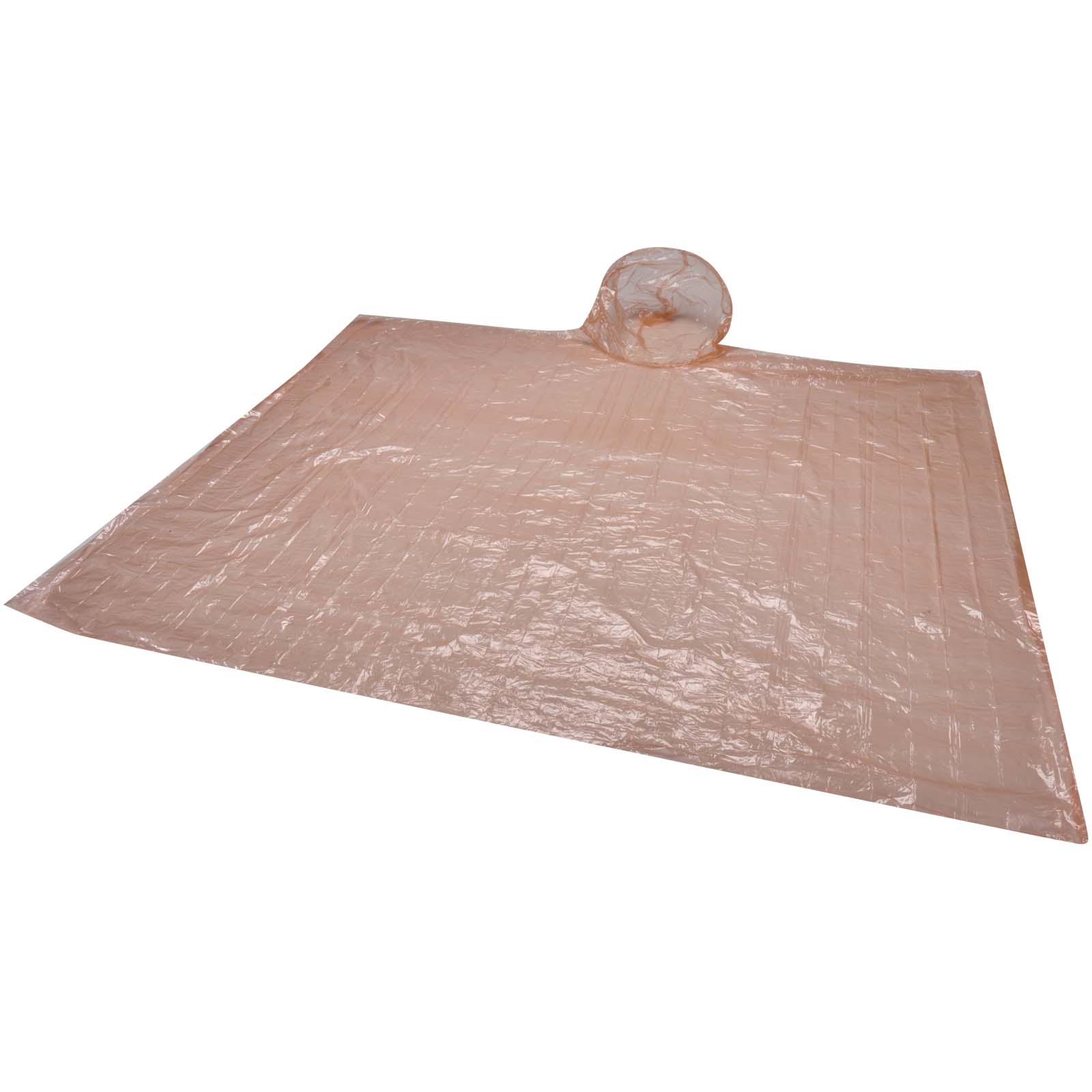 Poncho in contenitore rotondo di plastica con moschettone Fog