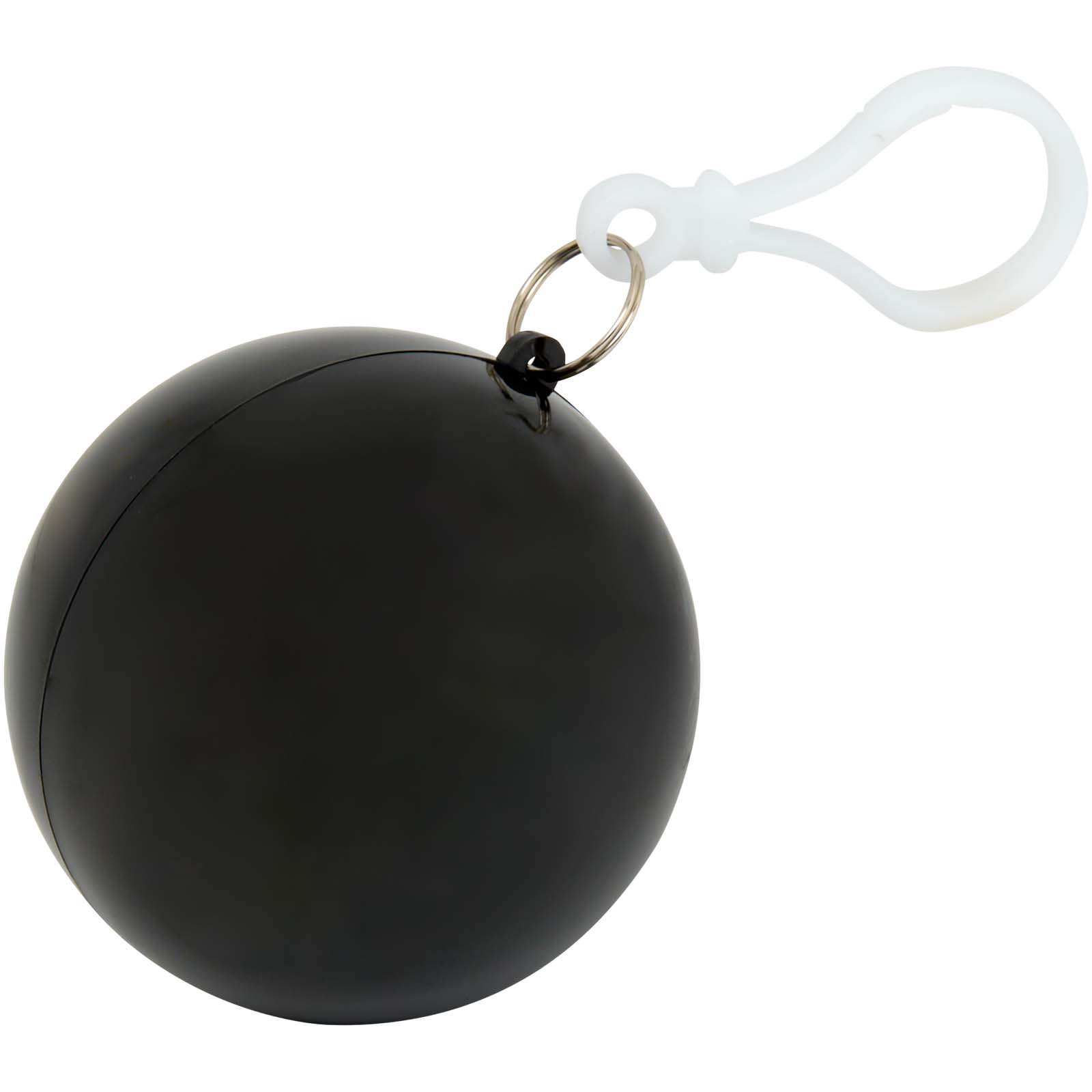 Poncho in contenitore rotondo di plastica con moschettone Fog