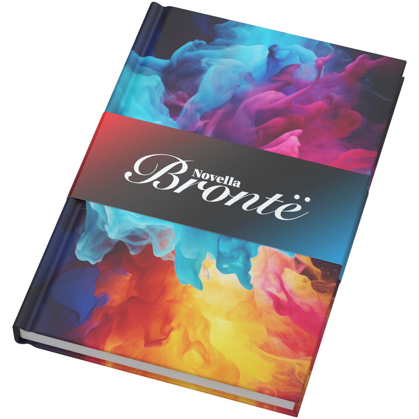 Taccuino Novella Brontë in formato A5 con copertina rigida in carta riciclata - 100 fogli